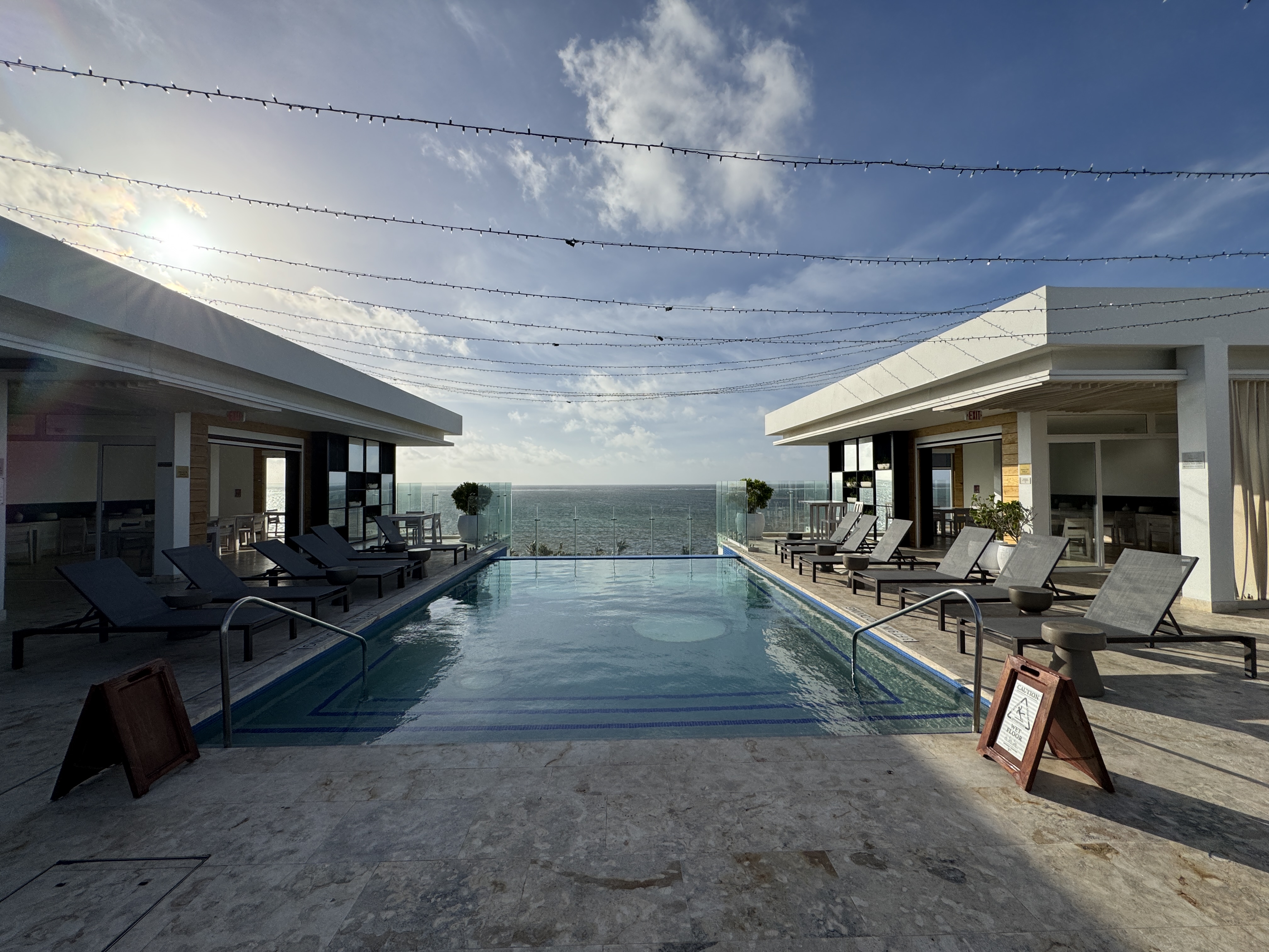 Alaia Belize Adults Only rooftop pool Alaia Belize Adults Only rooftop pool