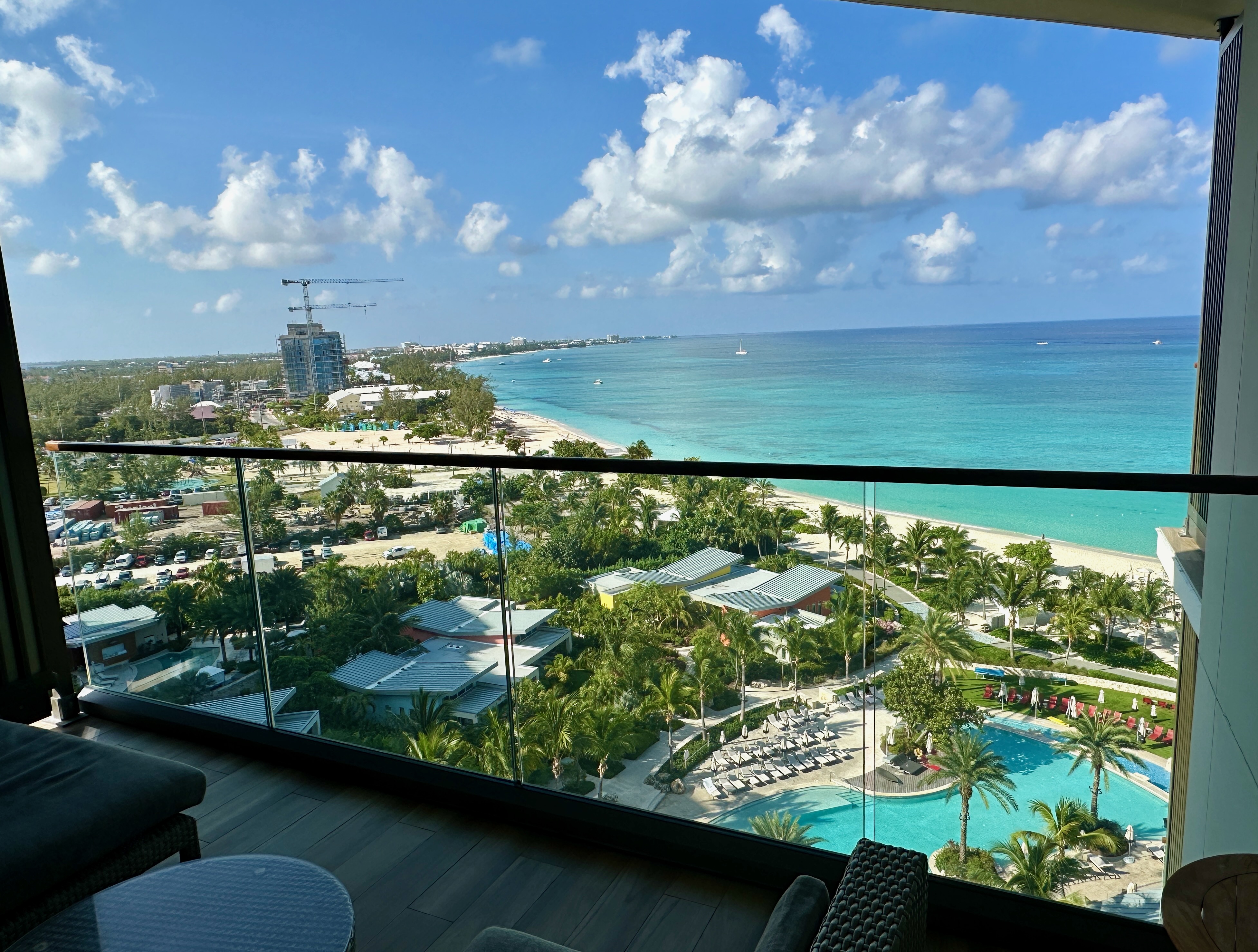 Balcony View at the Kimpton Seafire