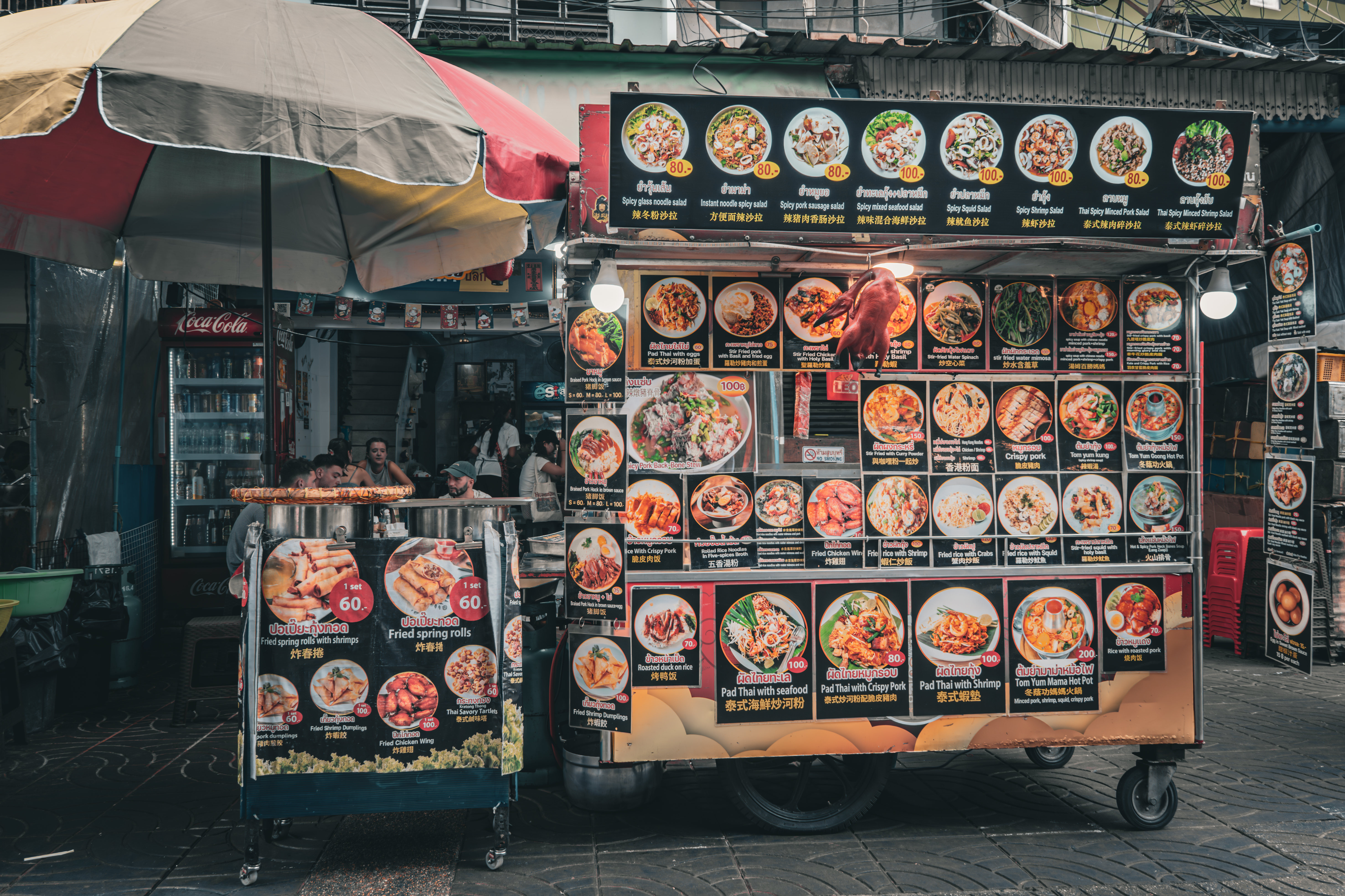 Bangkok Chinatown street food vendors Bangkok Chinatown street food vendors