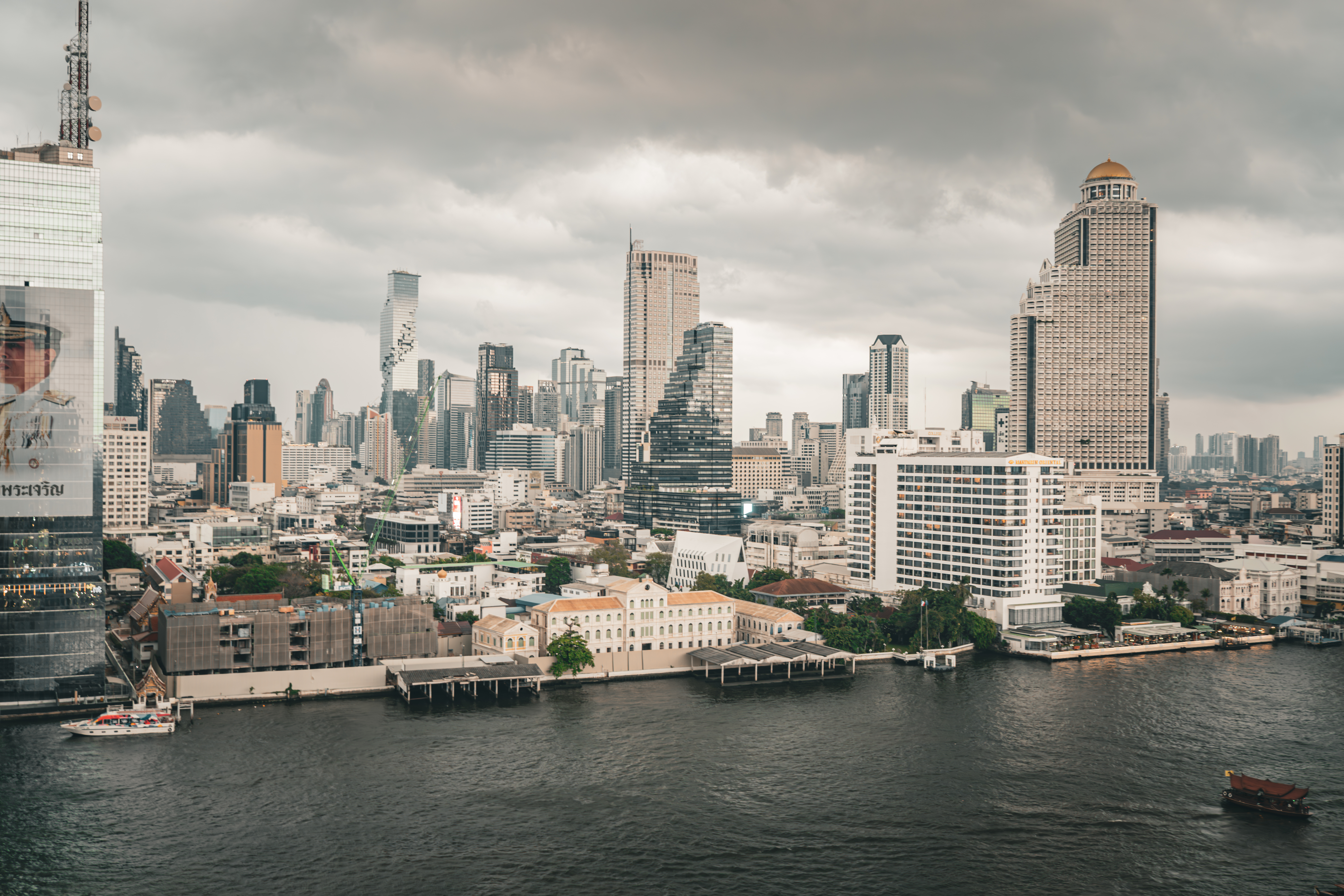 Bangkok city view Iconsiam Bangkok city view Iconsiam