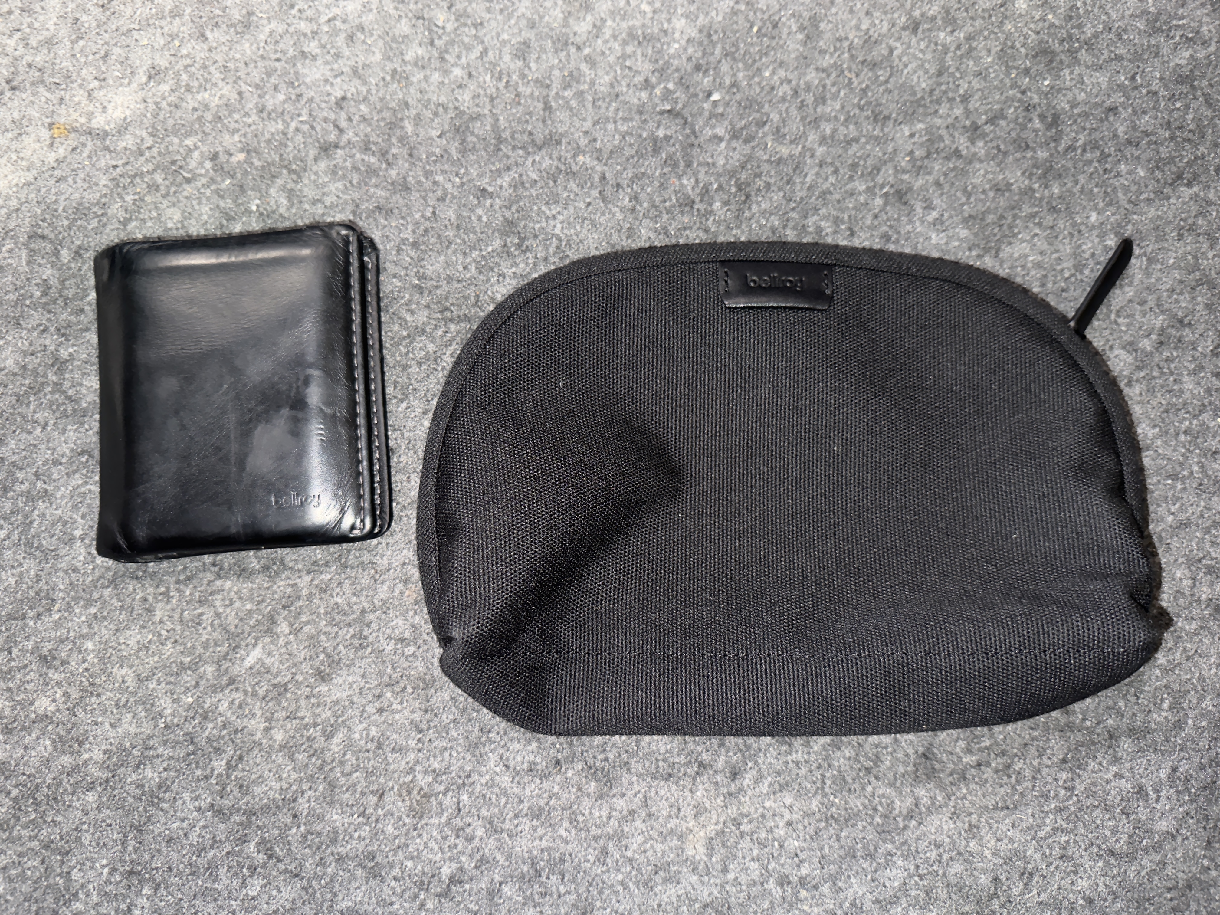 Bellroy wallet and tech pouch Bellroy wallet and tech pouch