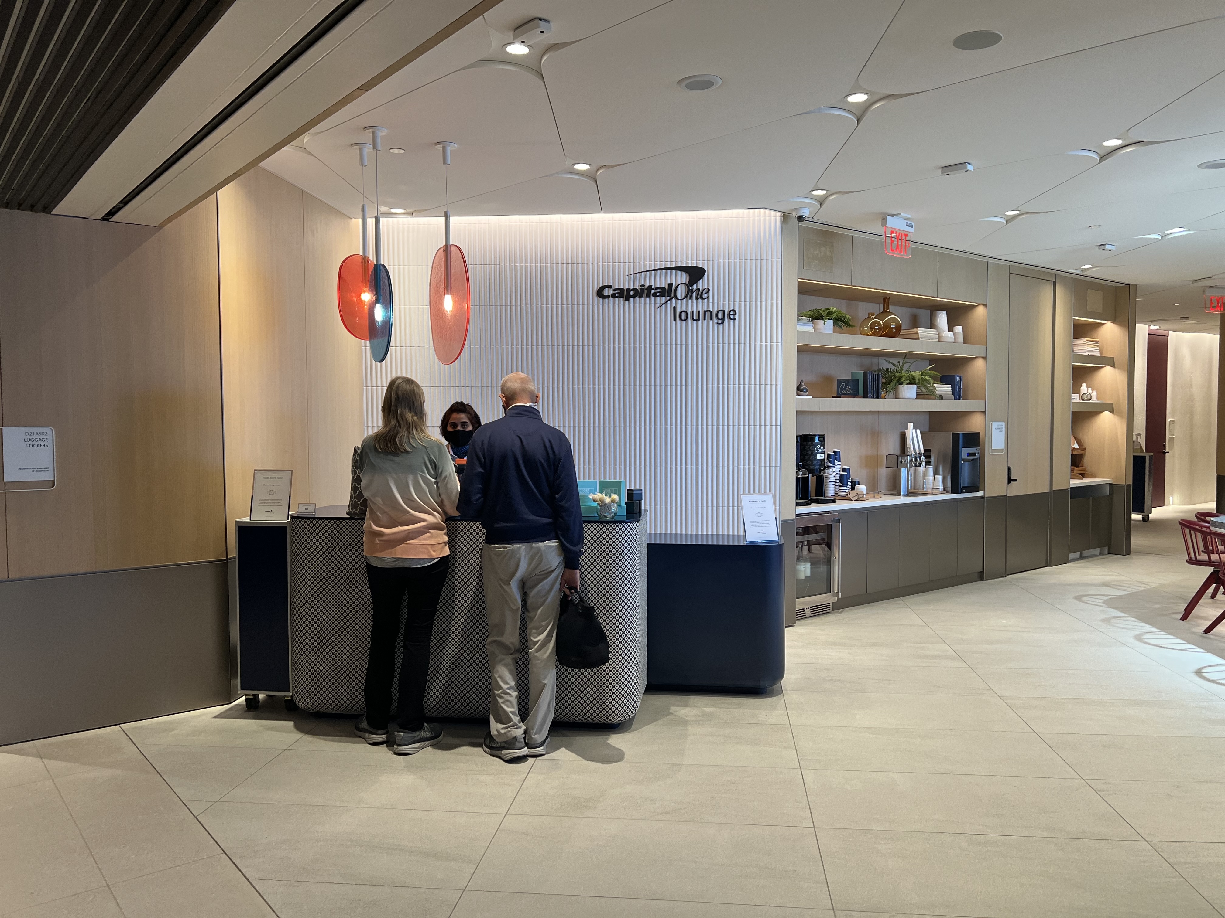 Capital One Lounge DFW Entrance Capital One Lounge DFW Entrance