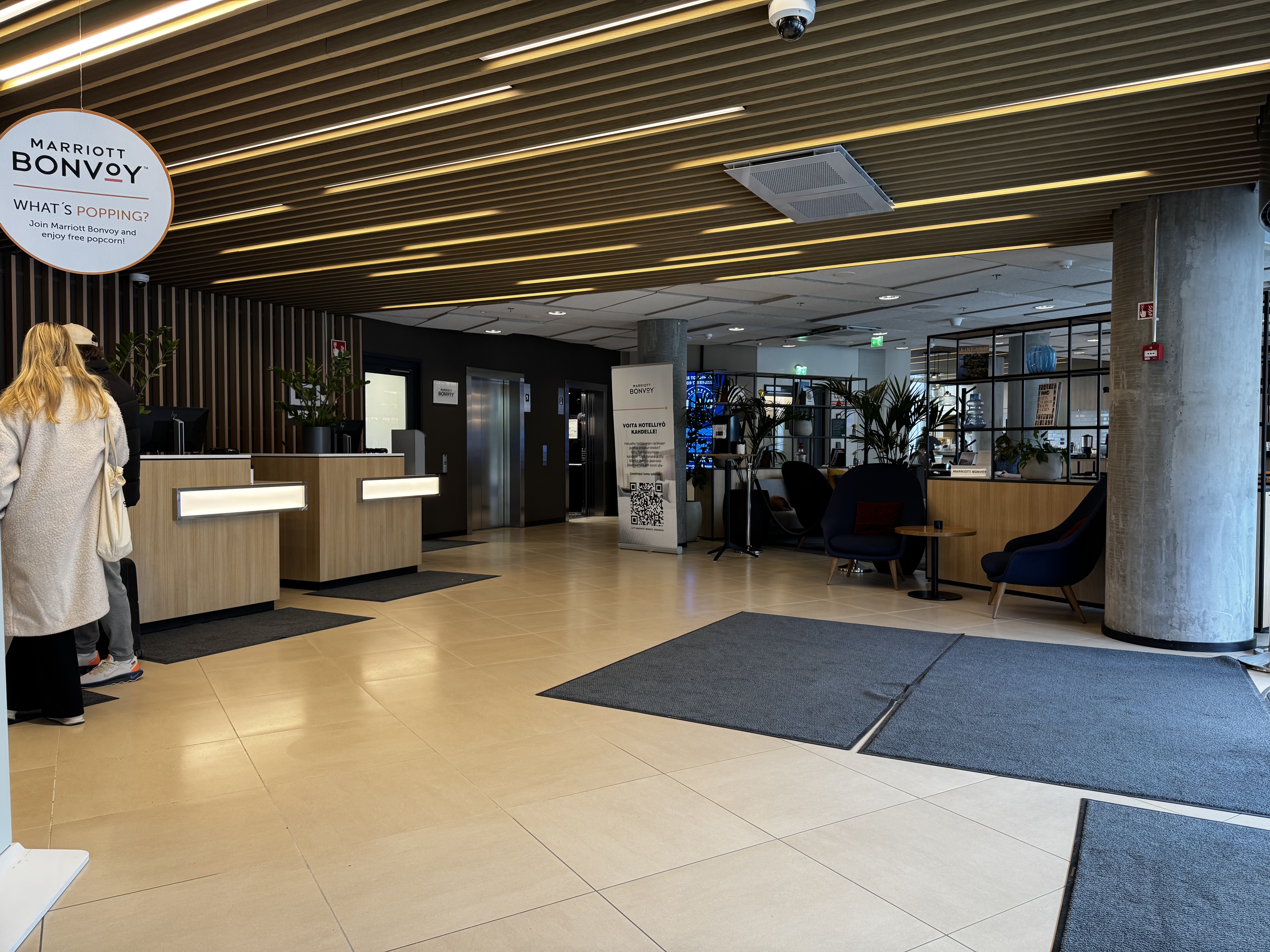 Courtyard by Marriott Tampere City Hotel lobby Courtyard by Marriott Tampere City Hotel lobby