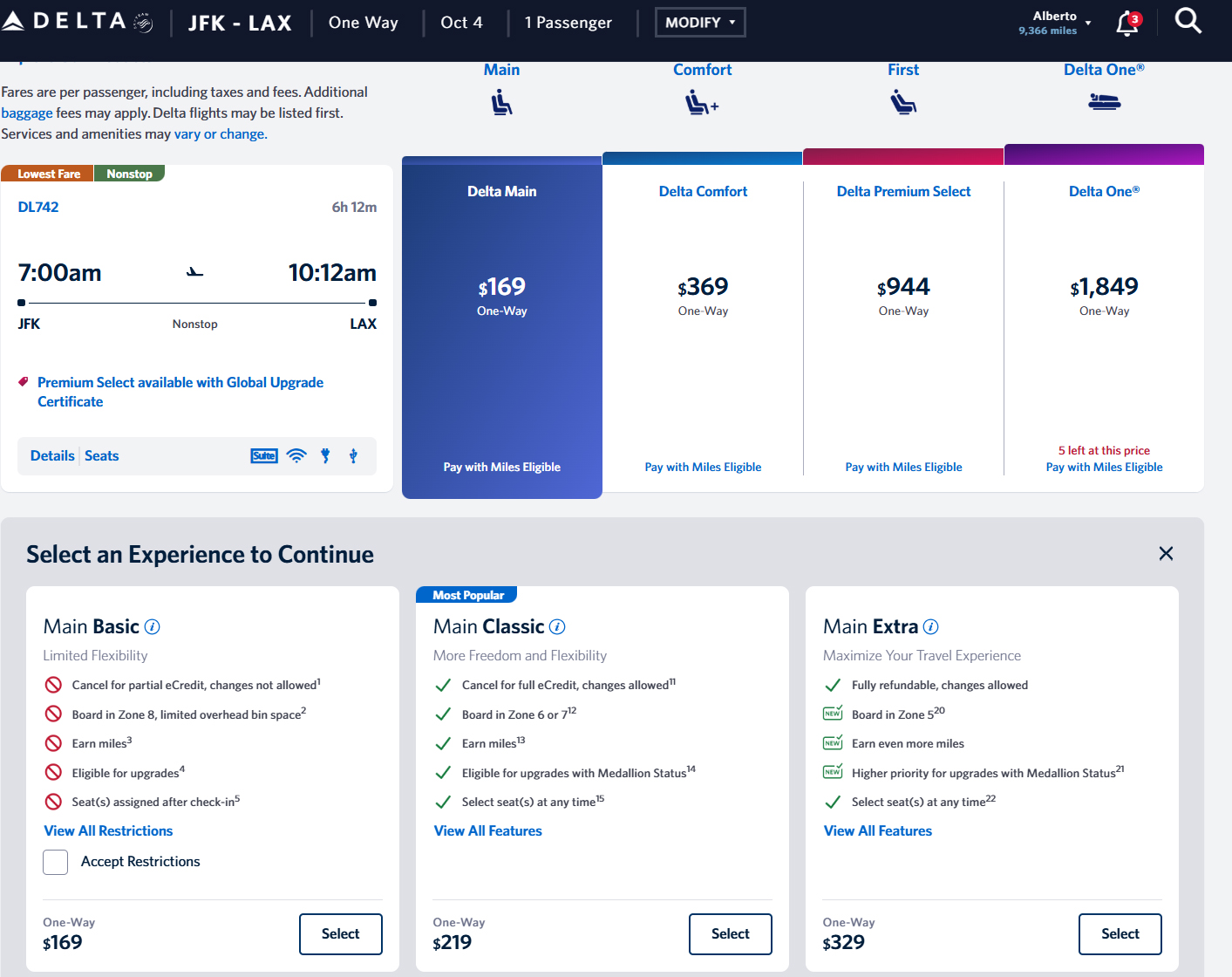 Delta experience basic Delta experience basic
