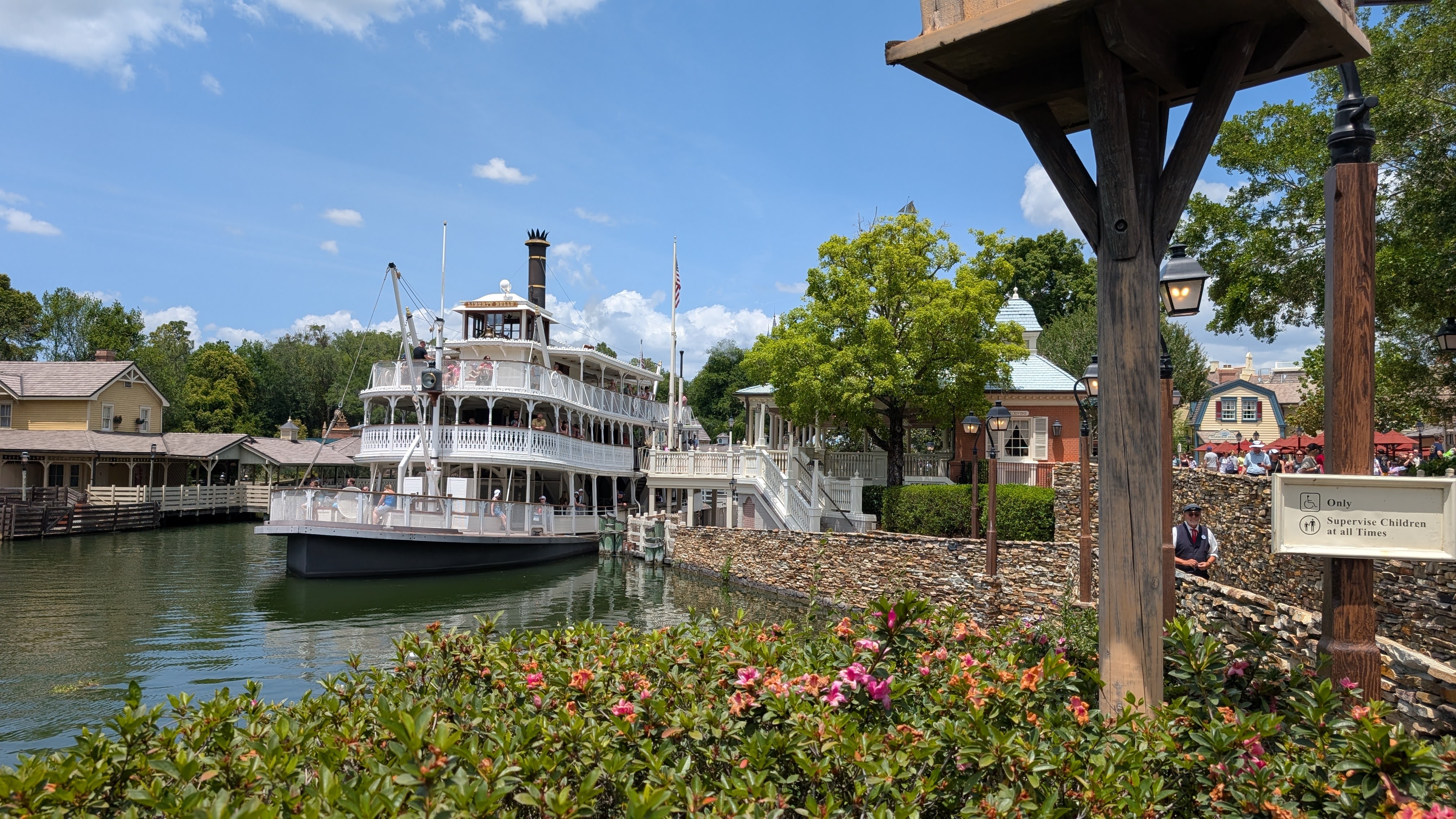 Disney World Magic Kingdom Rivers of America Liberty Belle Disney World Magic Kingdom Rivers of America Liberty Belle