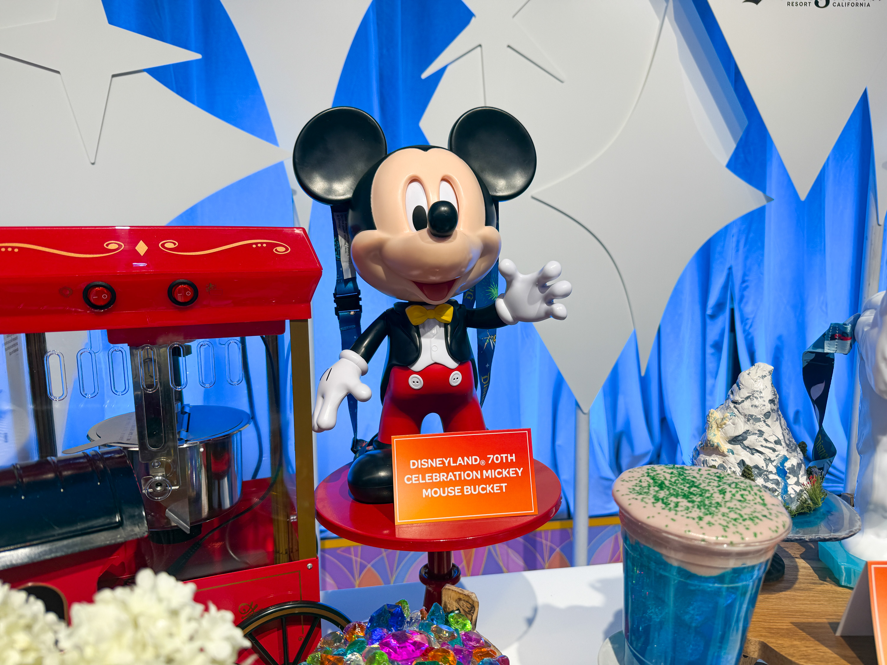 Disneyland 70 Mickey Popcorn Bucket Disneyland 70 Mickey Popcorn Bucket