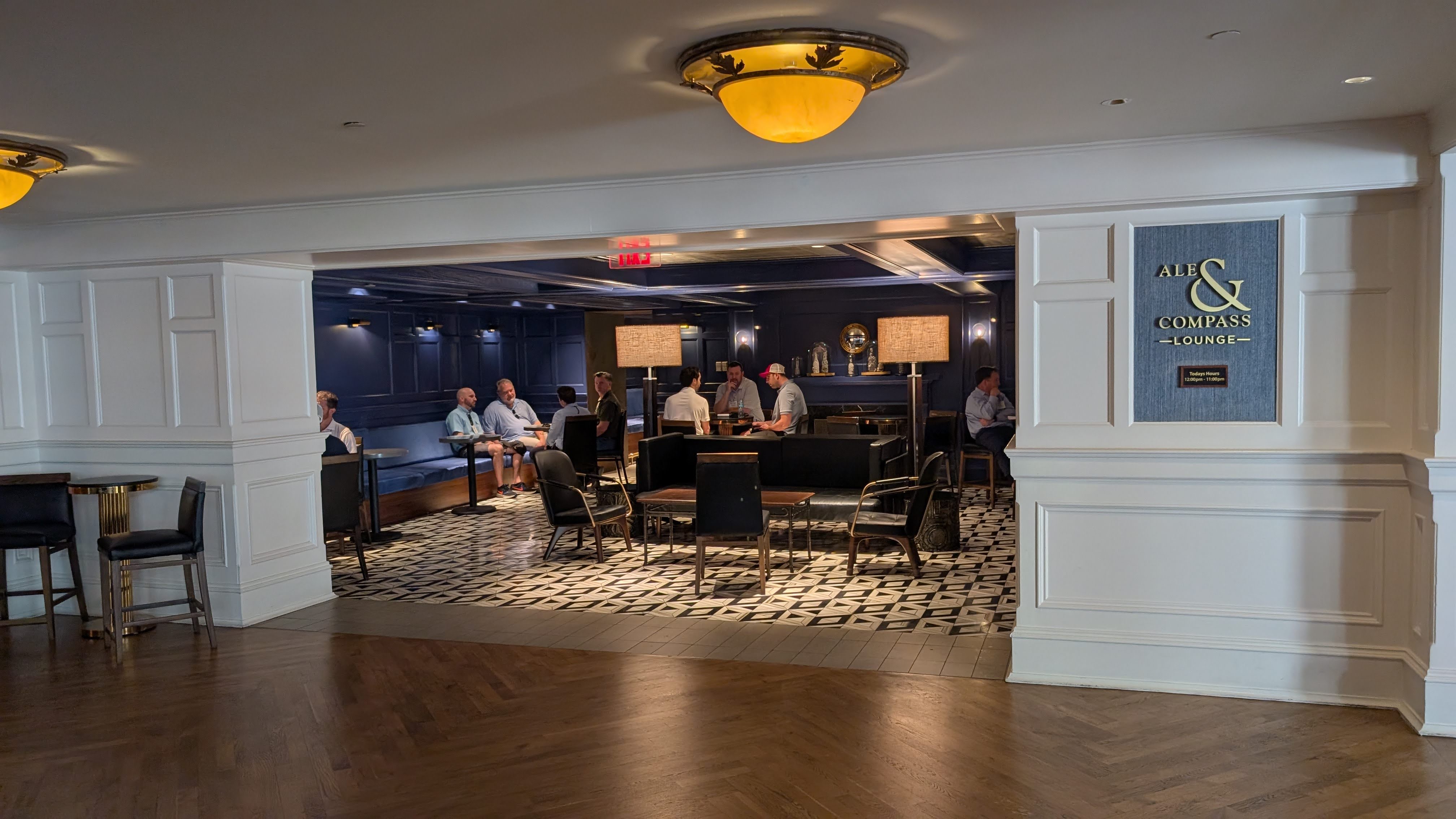 Disneys Yacht Club Resort dining Ale Compass Lounge Disneys Yacht Club Resort dining Ale Compass Lounge