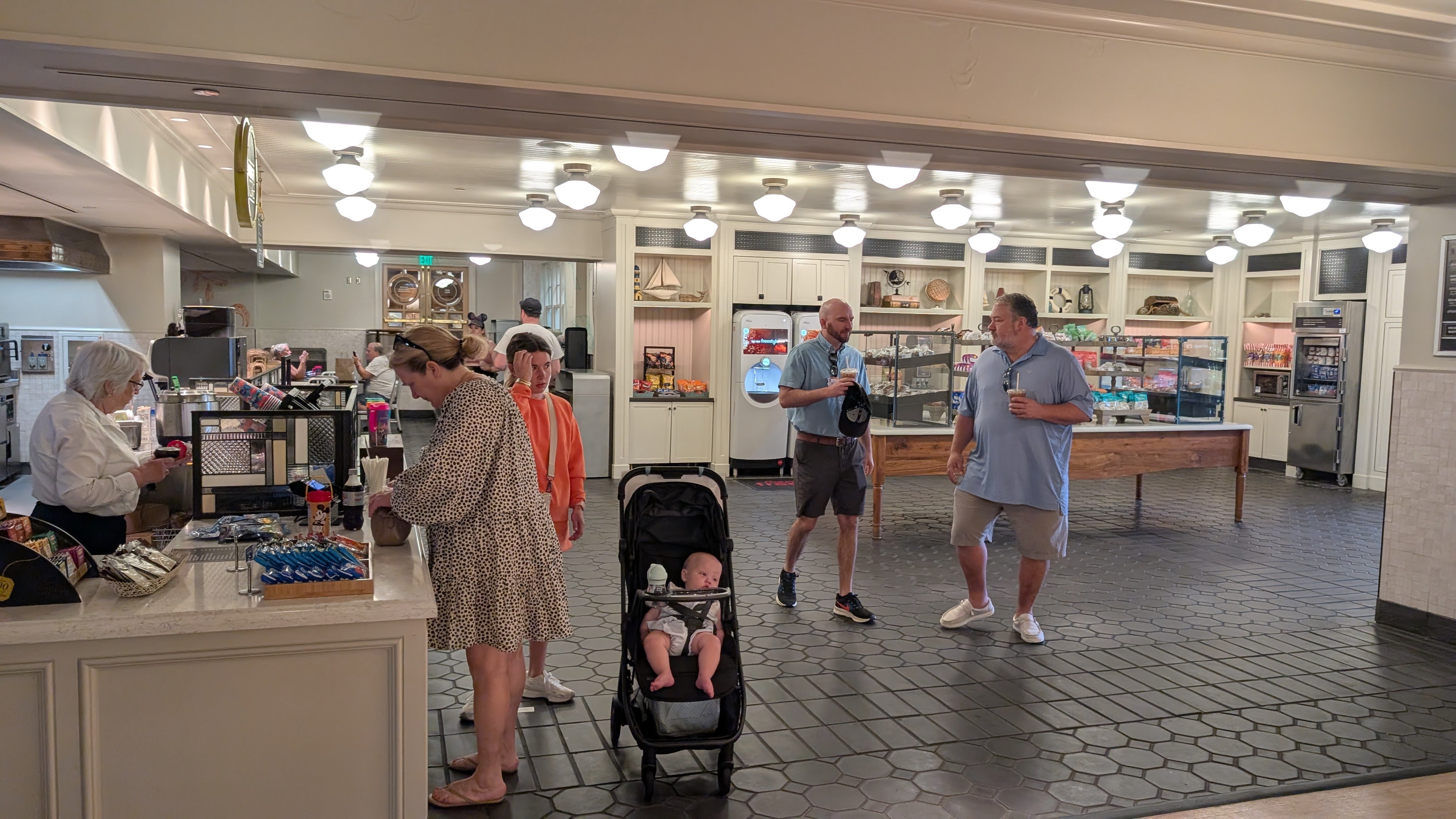 Disneys Yacht Club Resort dining The Market at Ale Compass order counter Disneys Yacht Club Resort dining The Market at Ale Compass order counter