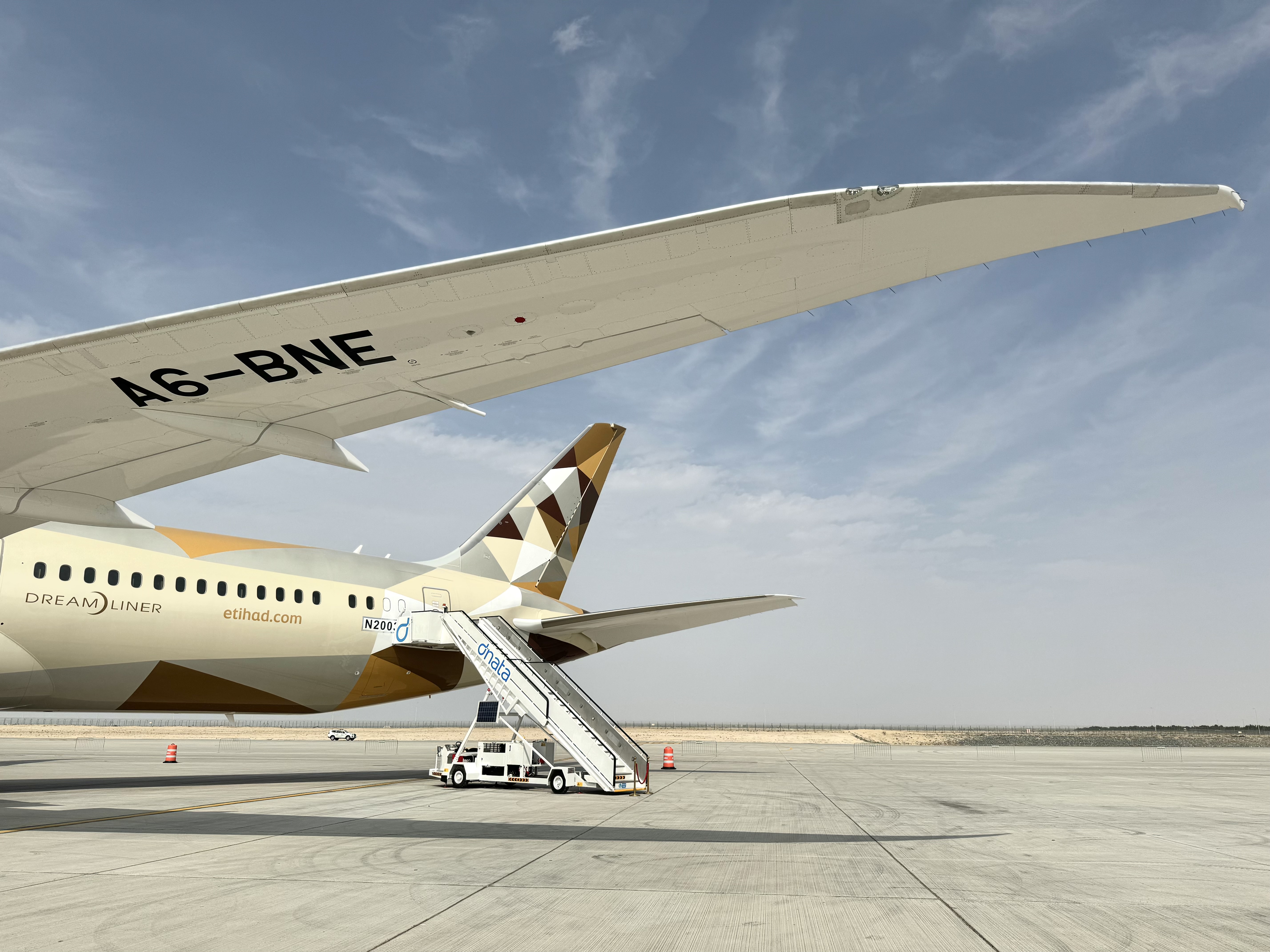 Etihad Boeing 789 Dreamliner