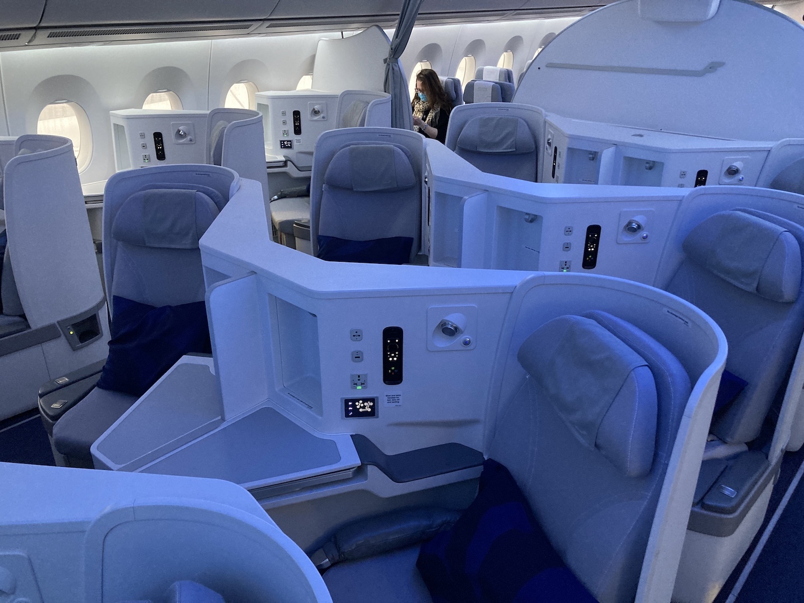 Finnair A350 old business class cabin