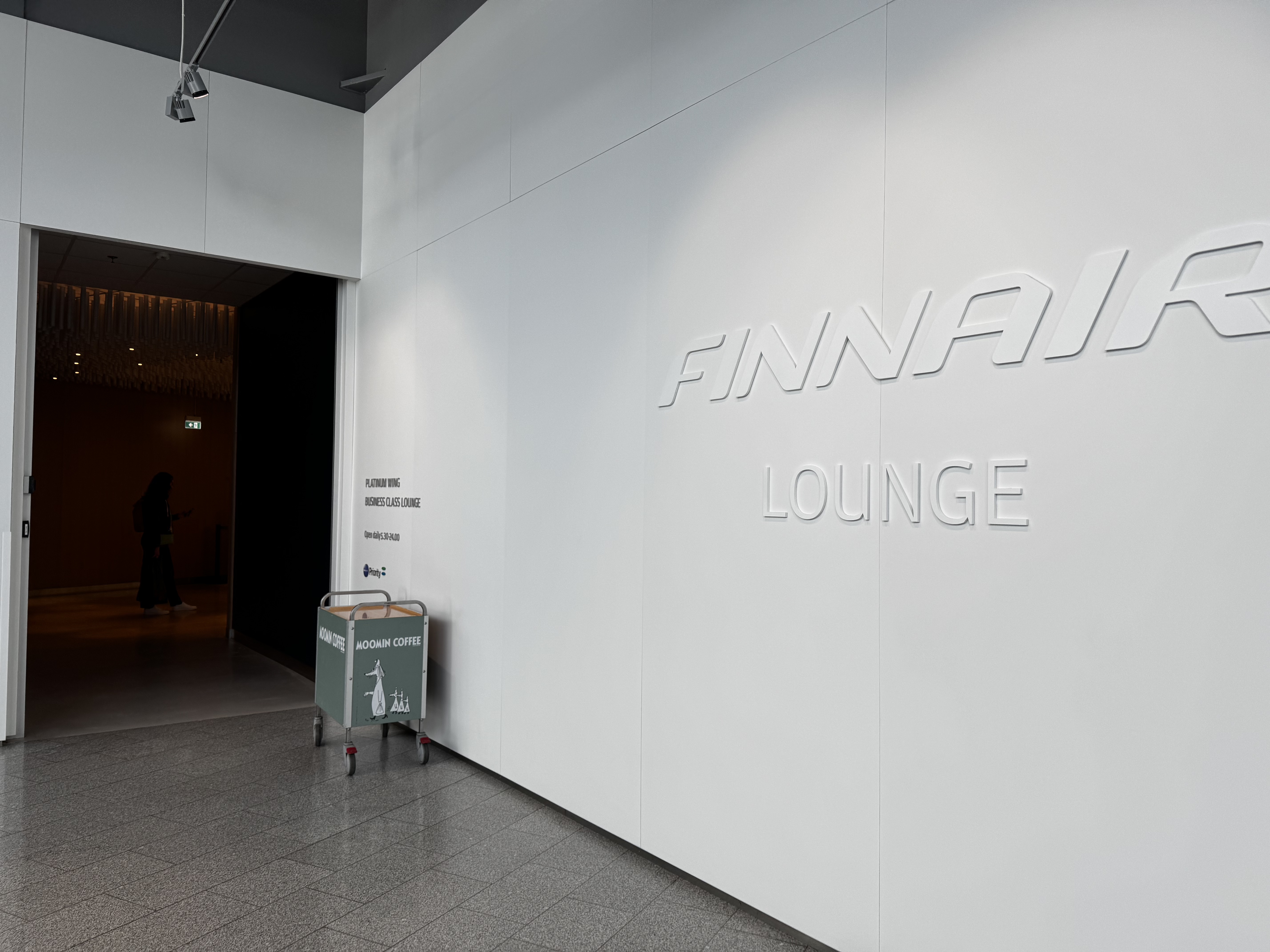 Finnair Lounge Helsinki HEL Non Schengen entrance