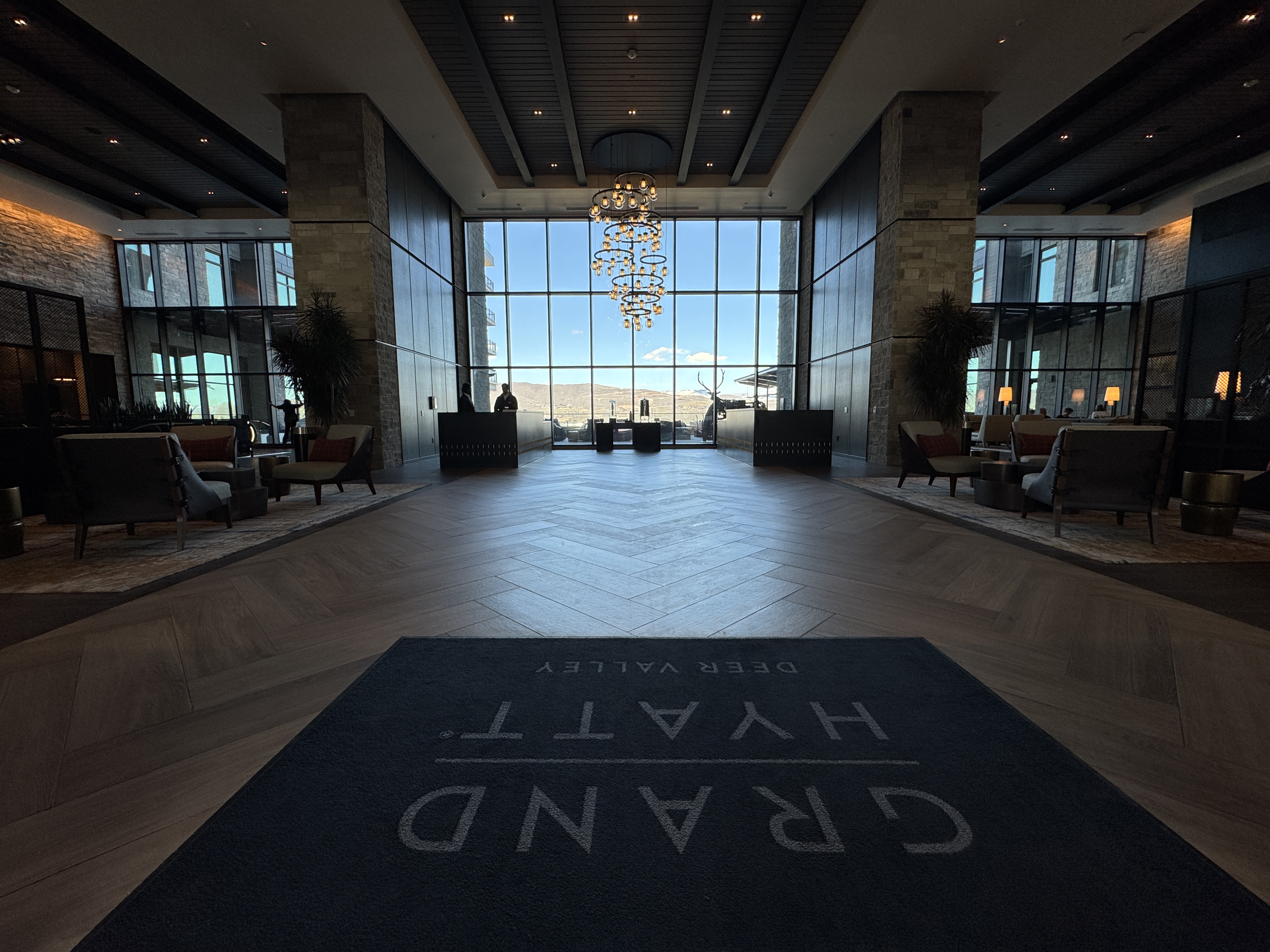 Grand Hyatt Deer Valley Entrance View Inside Grand Hyatt Deer Valley Entrance View Inside