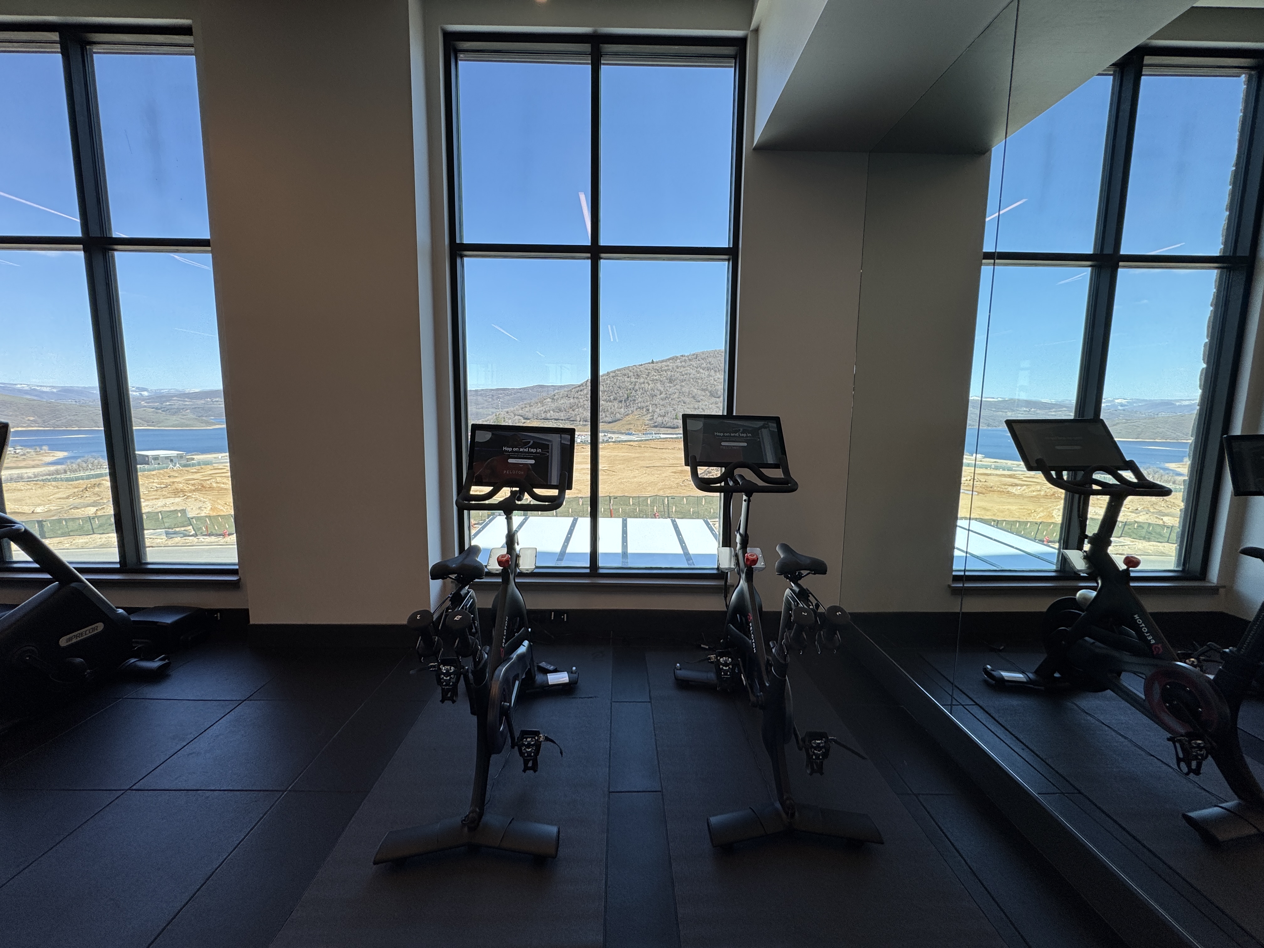 Grand Hyatt Deer Valley Peloton bikes Grand Hyatt Deer Valley Peloton bikes