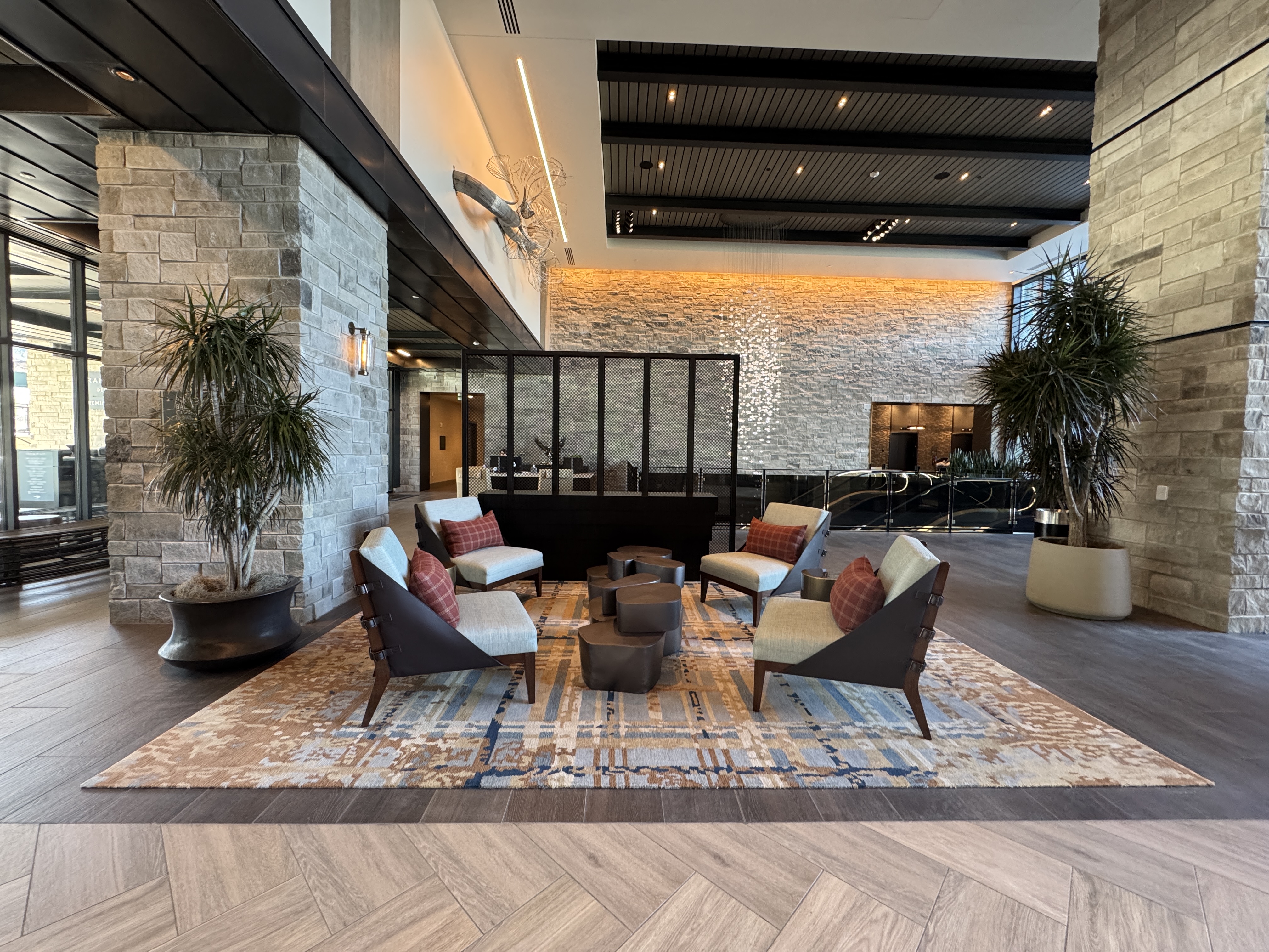 Grand Hyatt Deer Valley Seating Lobby Area Grand Hyatt Deer Valley Seating Lobby Area