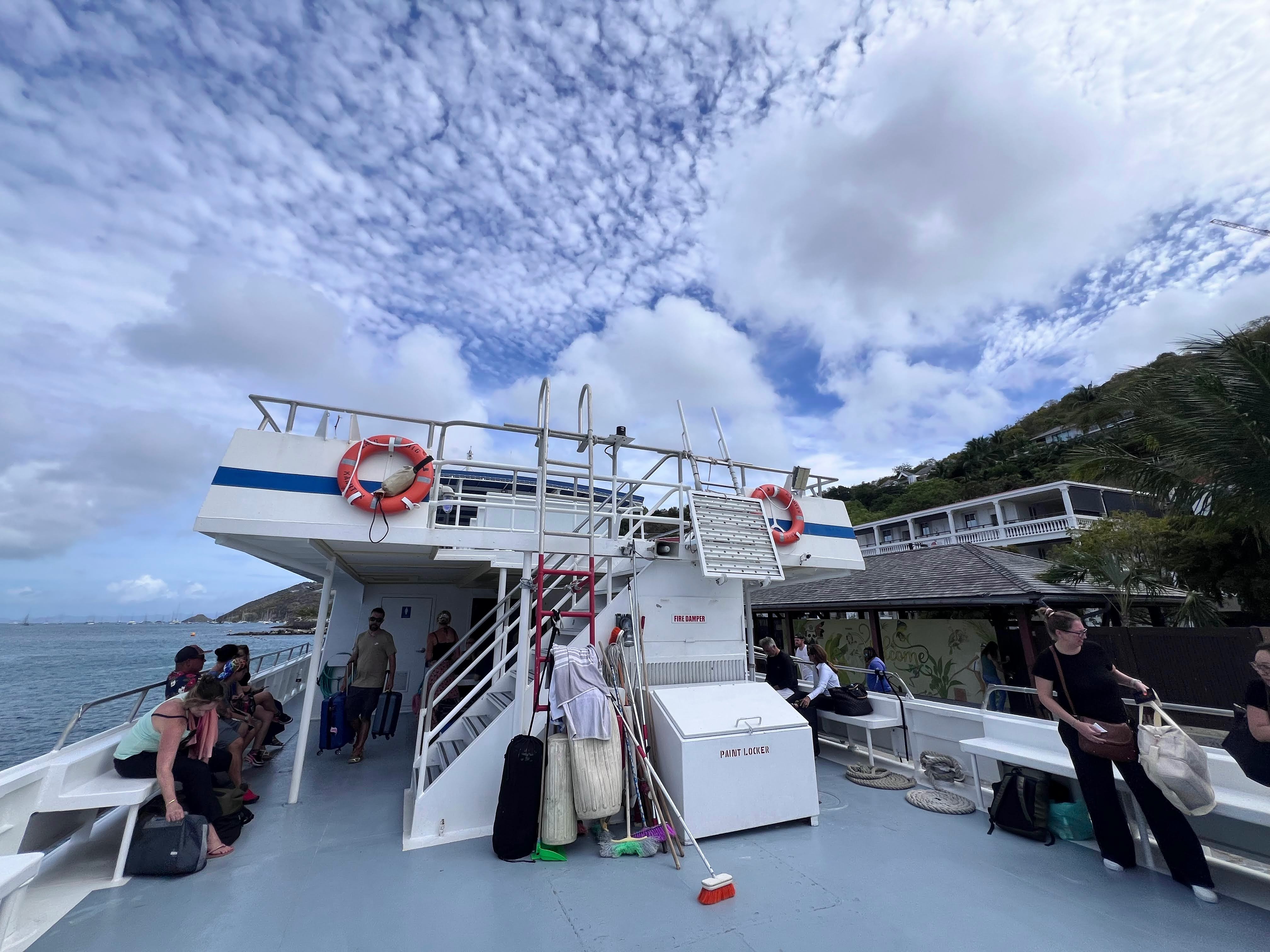 Great Bay Express Ferry in St. Barths