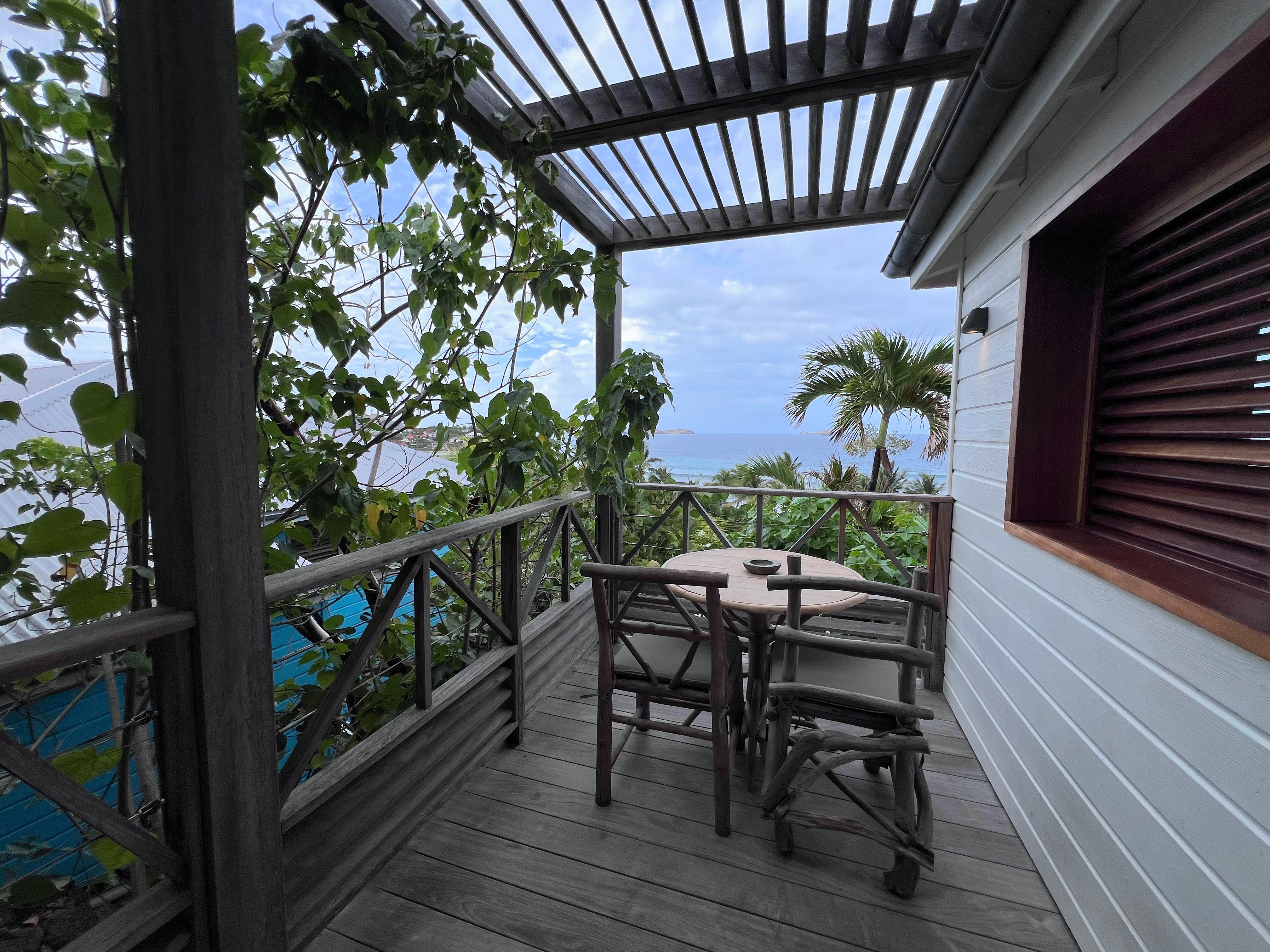 Hotel Manapany guest room balcony