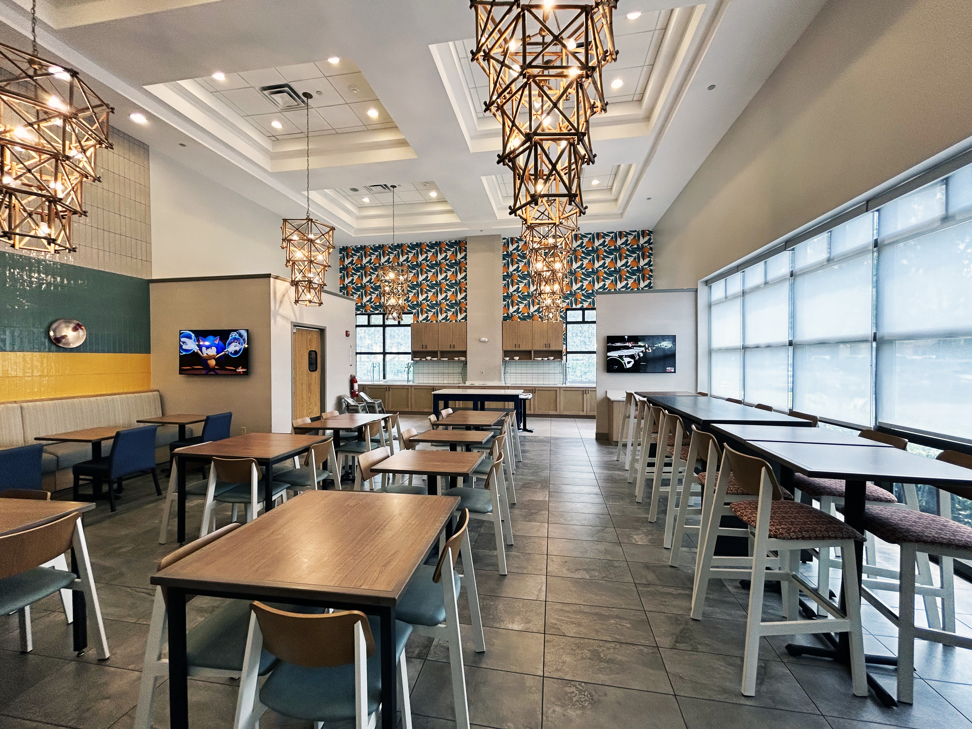 Hyatt Place I Drive Orlando Florida breakfast bar