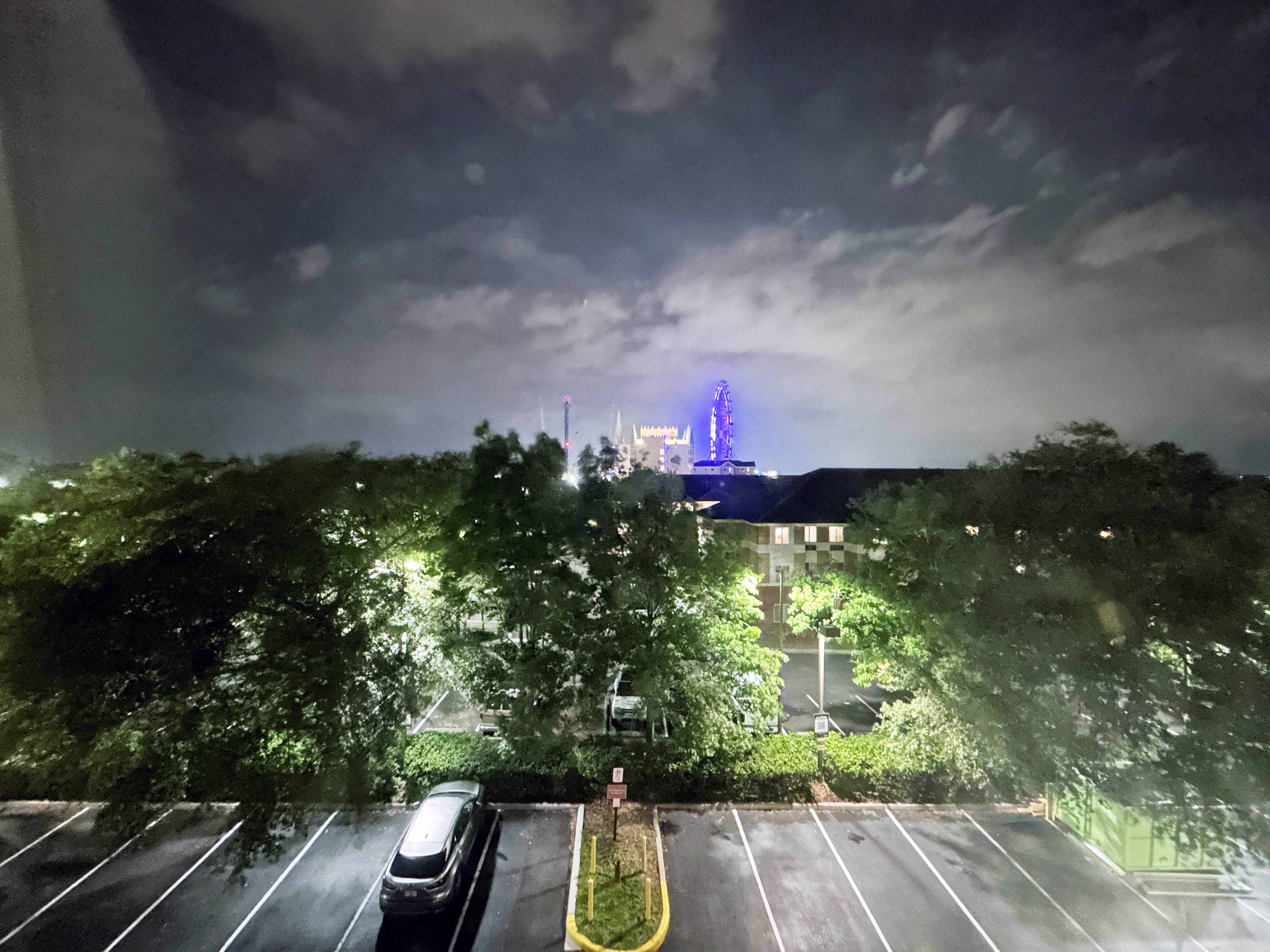 Hyatt Place I Drive Orlando Florida room window night