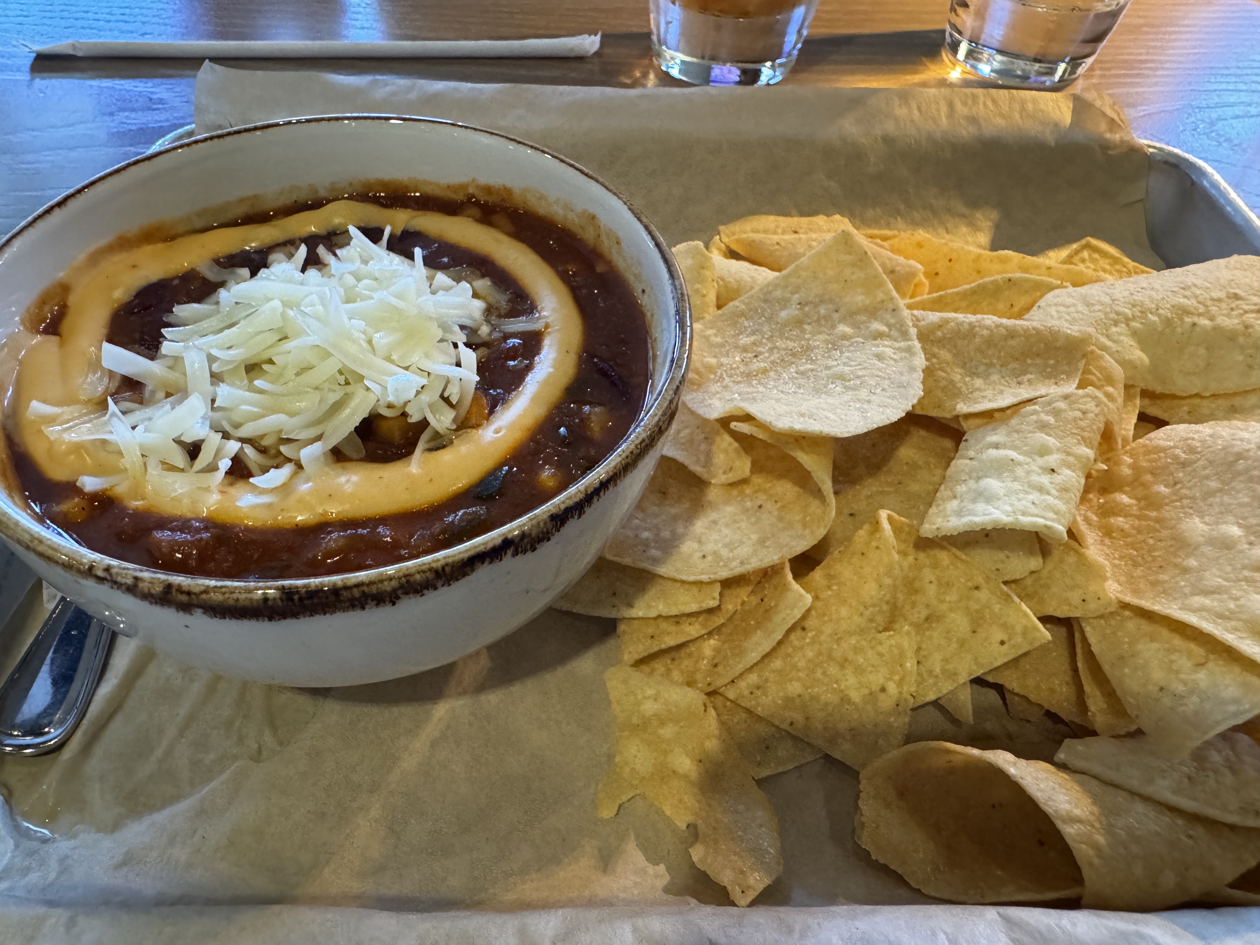 Hyatt Regency DFW ACES vegan chili