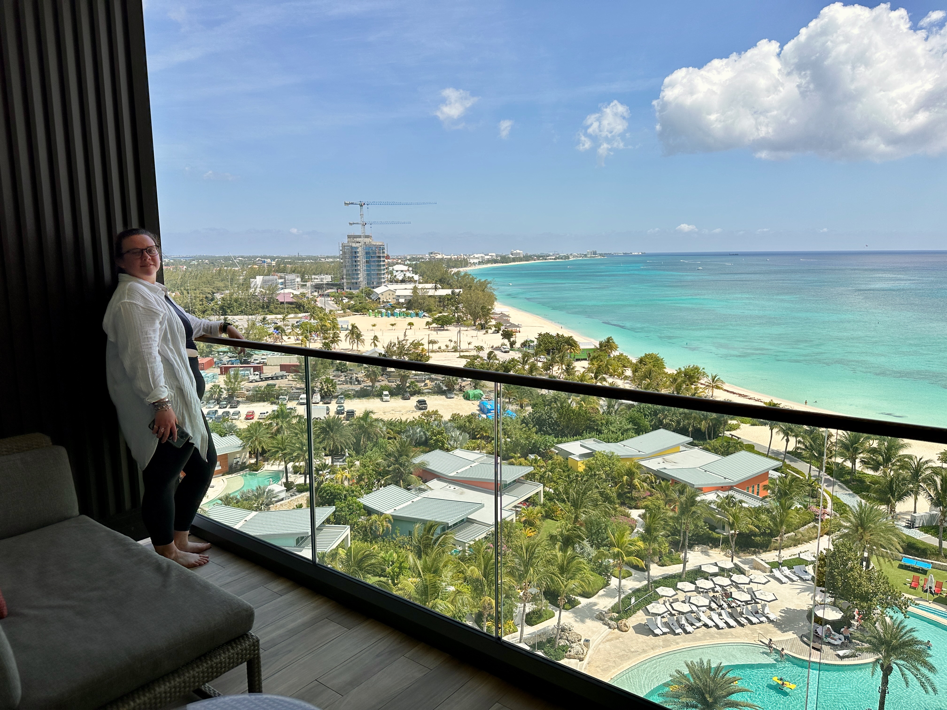 Balcony at the Kimpton Seafire