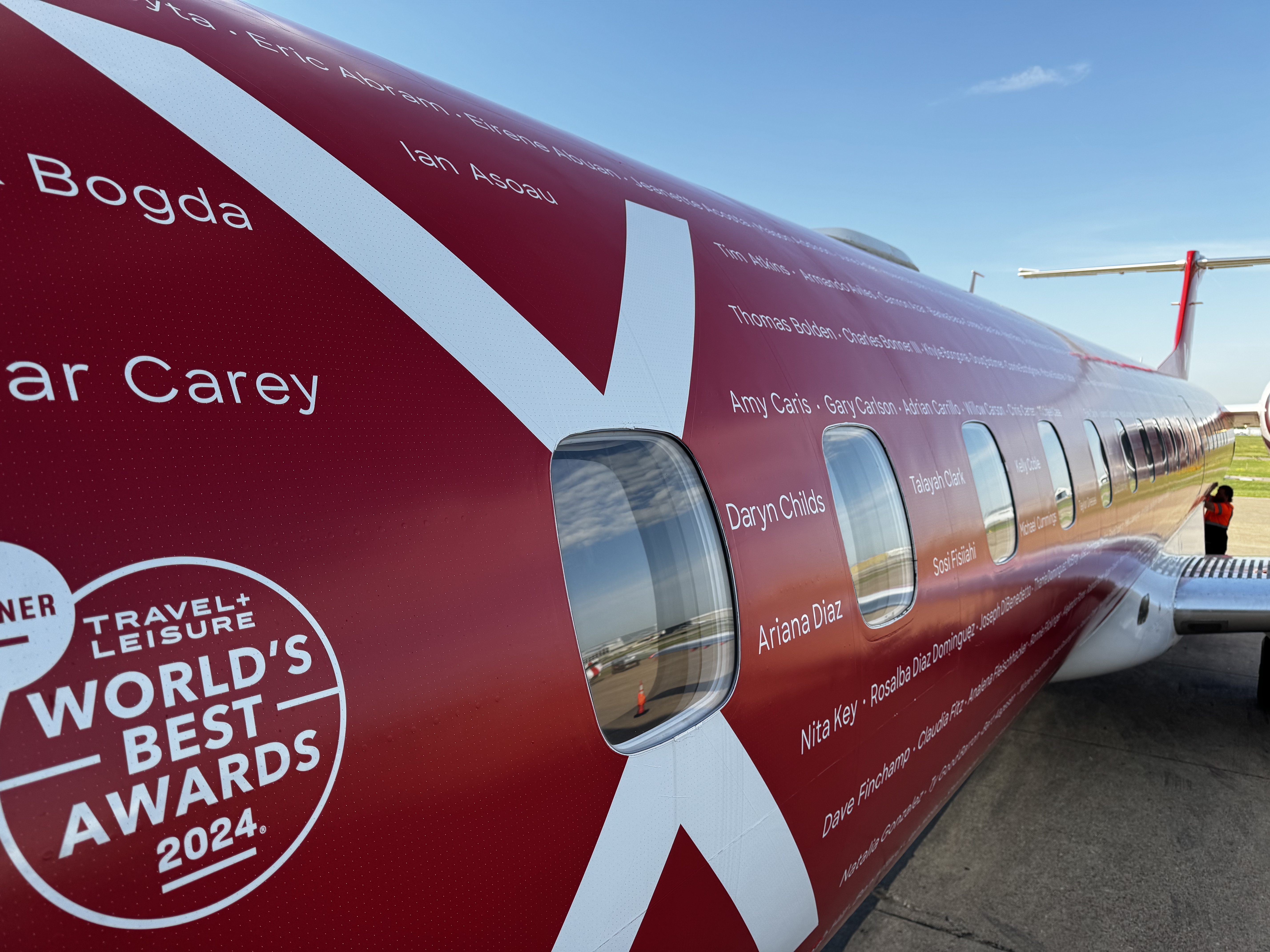 JSX T+L award fuselage