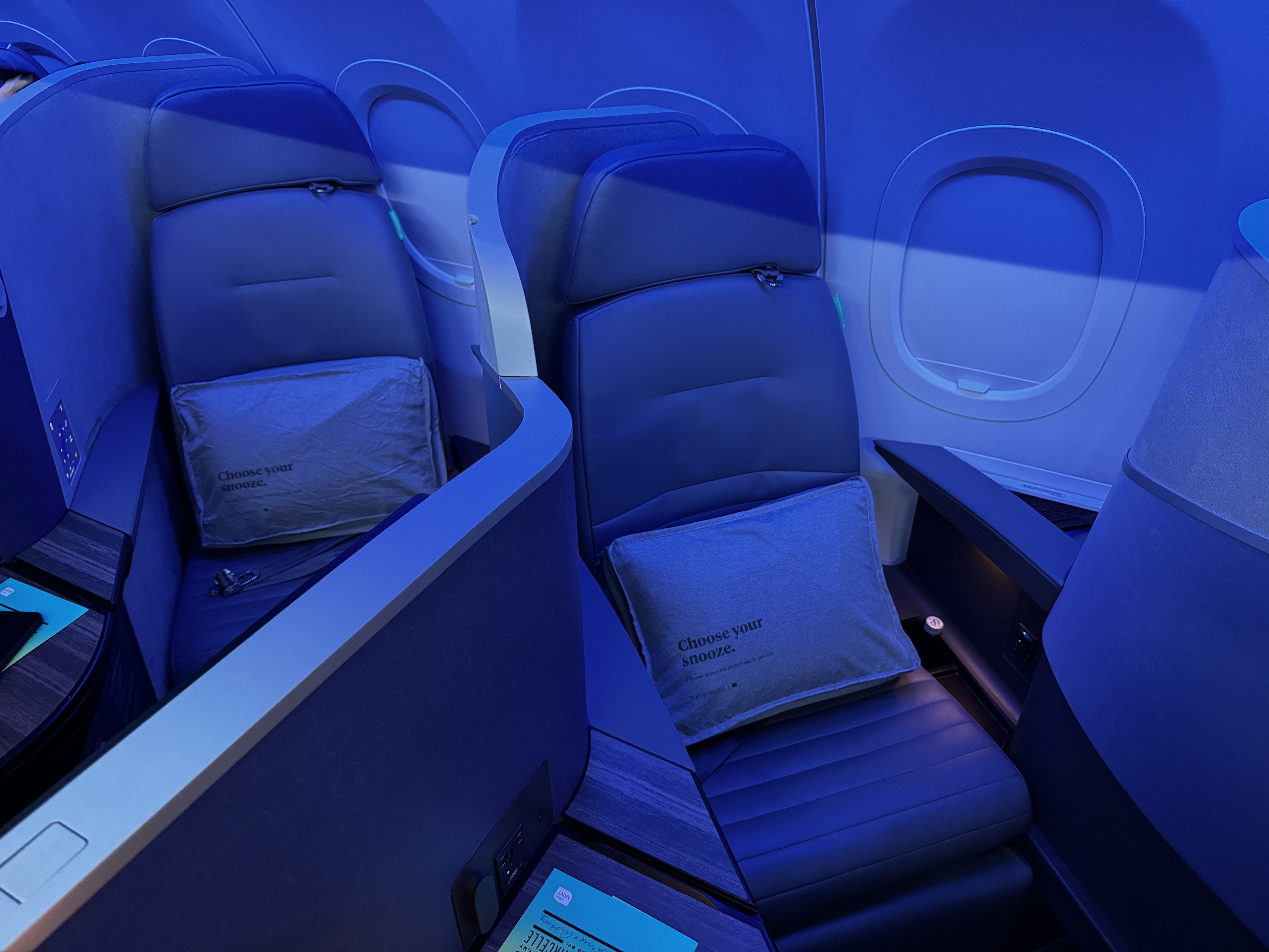JetBlue Mint A321XLR BOS MAD A seats
