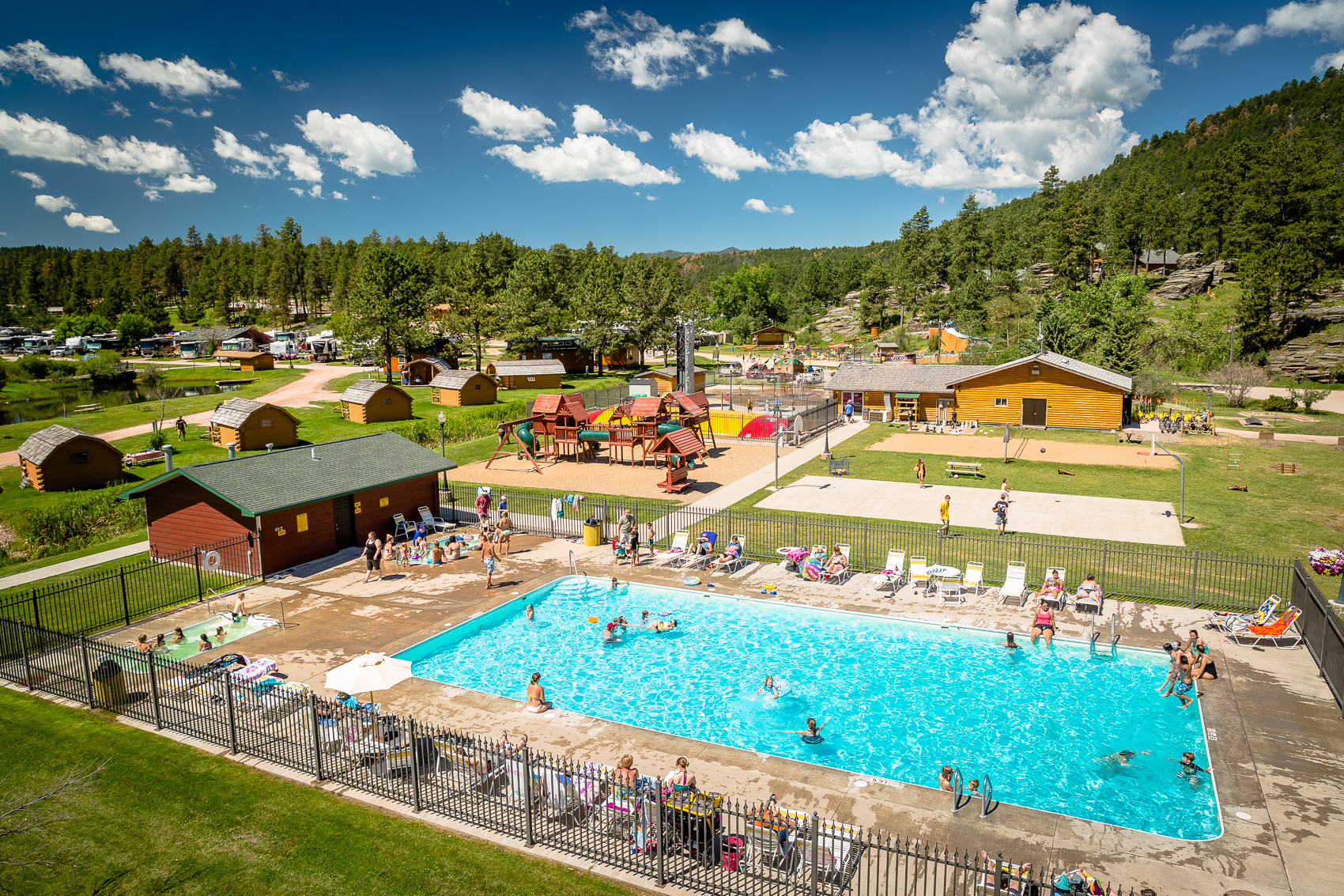 KOA Mount Rushmore fun zone KOA Mount Rushmore