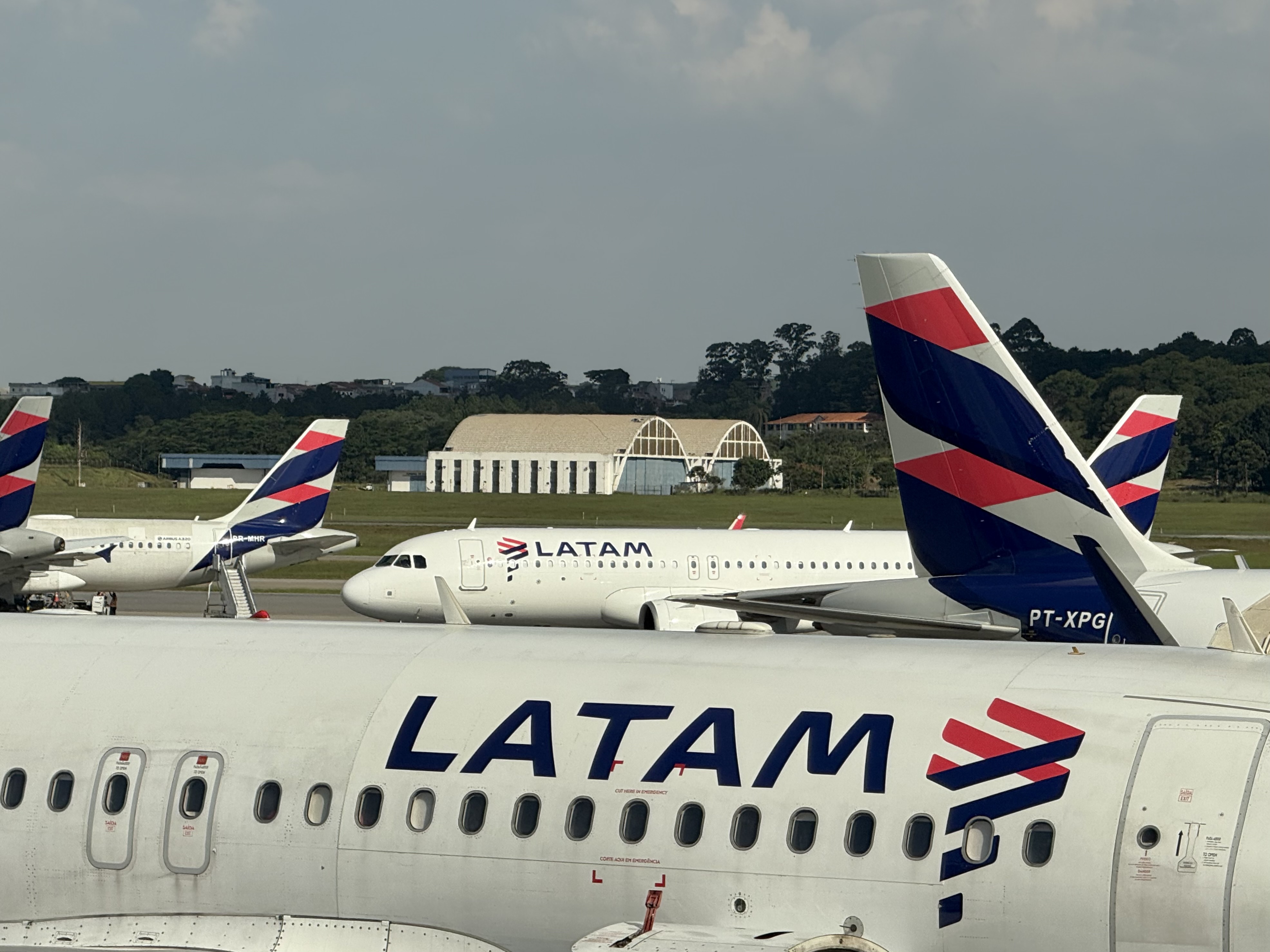 LATAM aircraft at Guarulhos