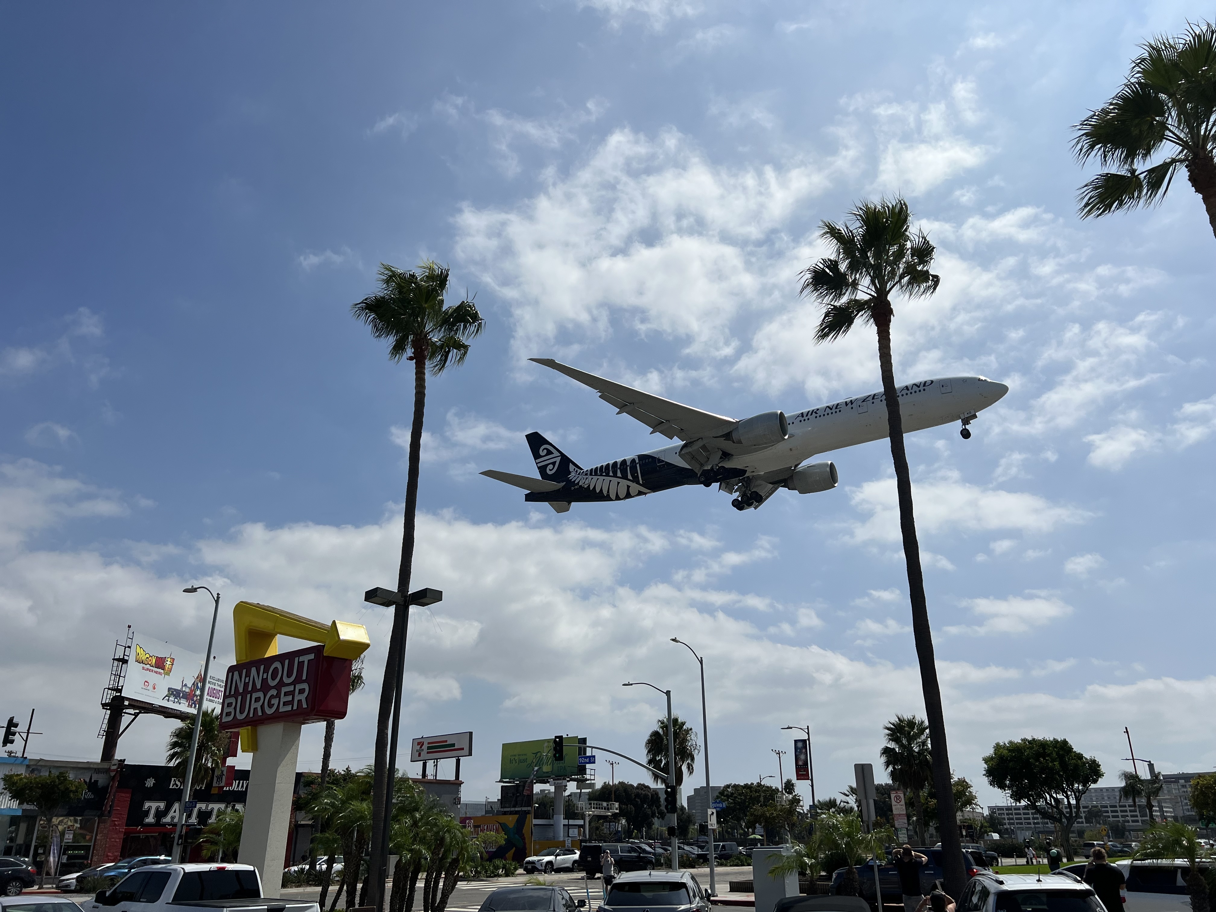 LAX Plane Spotting In N Out LAX Plane Spotting In N Out