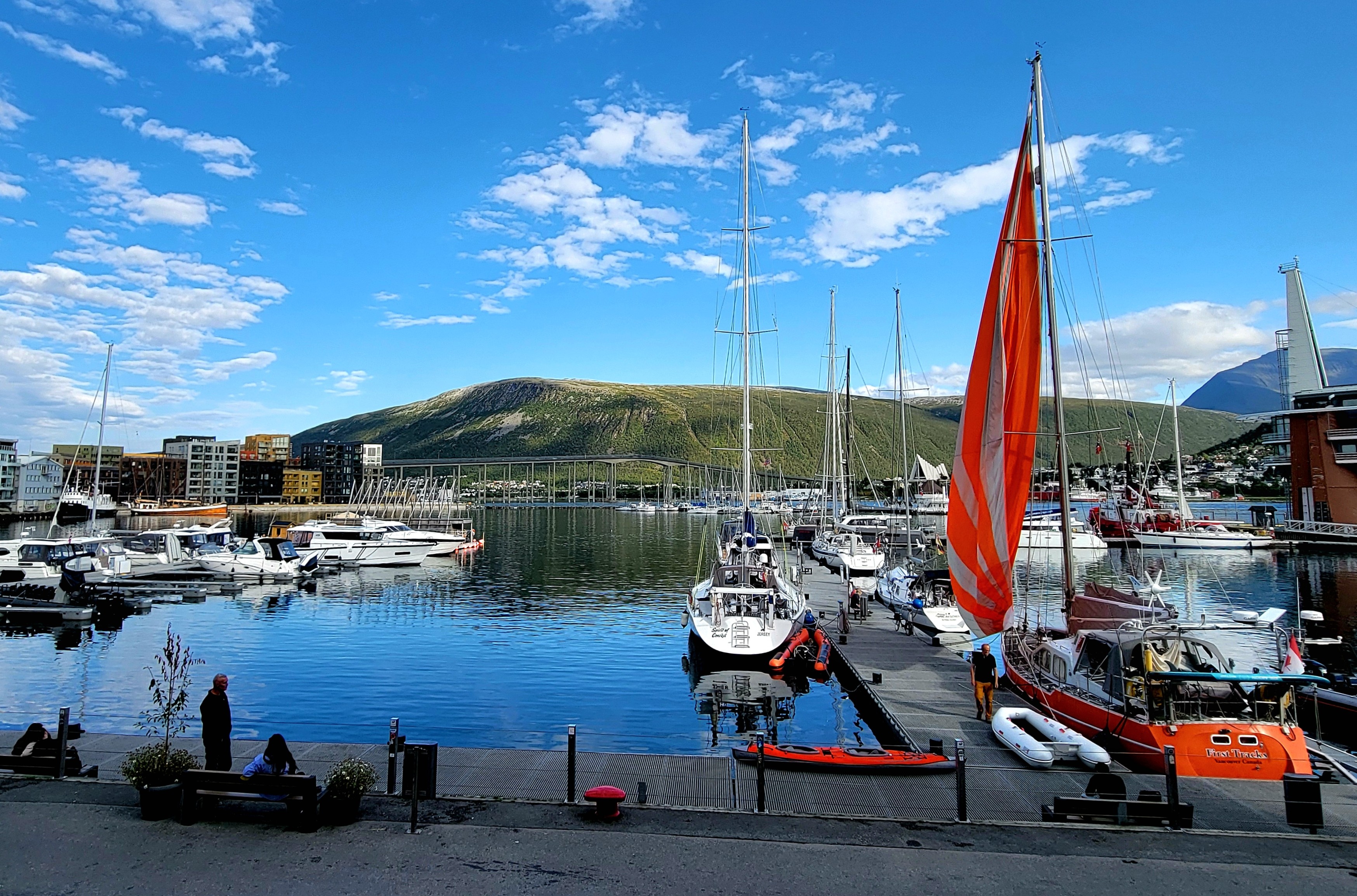 Norway Tromso Harbor Norway Tromso Harbor