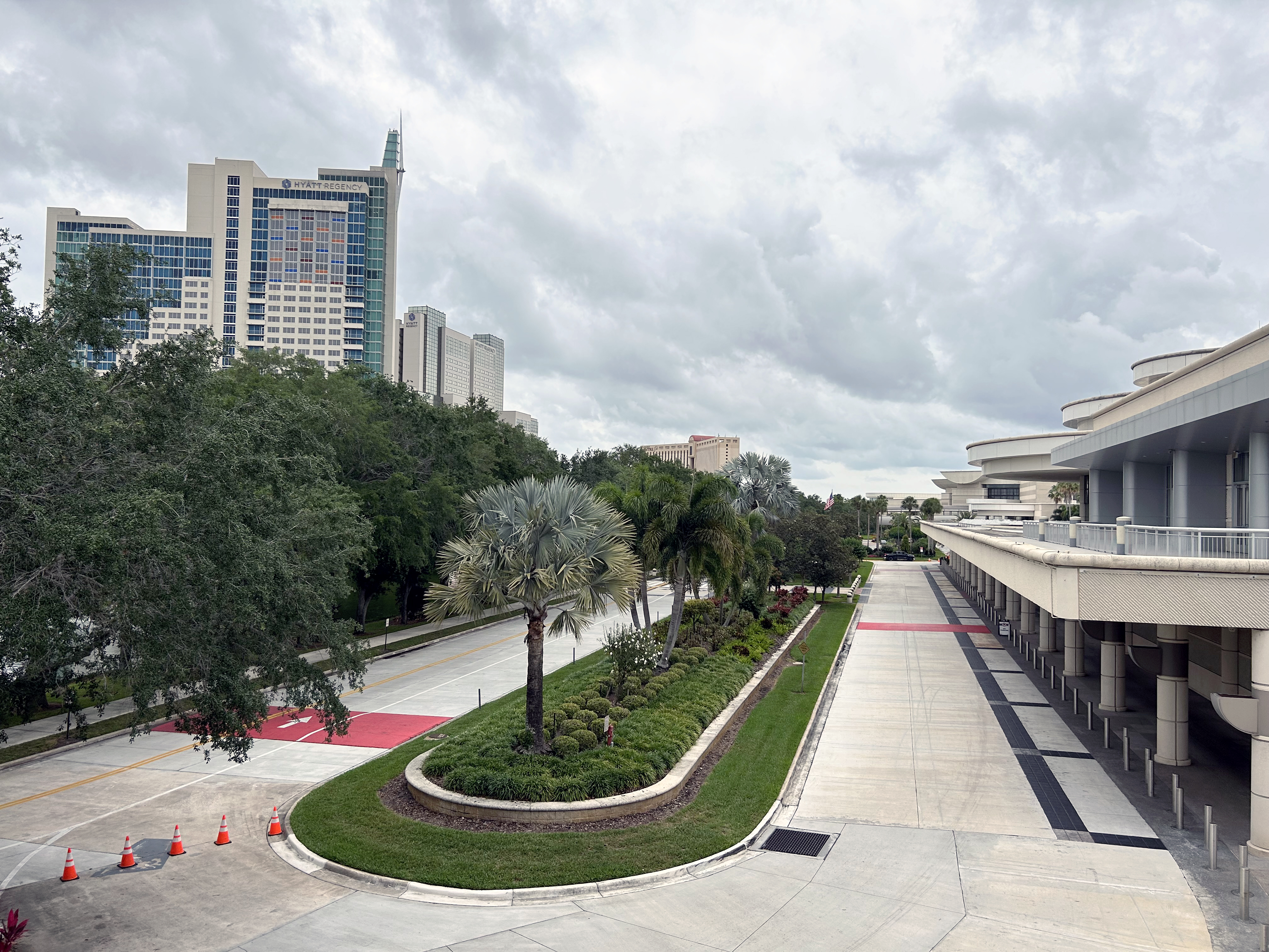 Orange County Convention Center Hyatt Regency Rosen Centre Orlando Florida