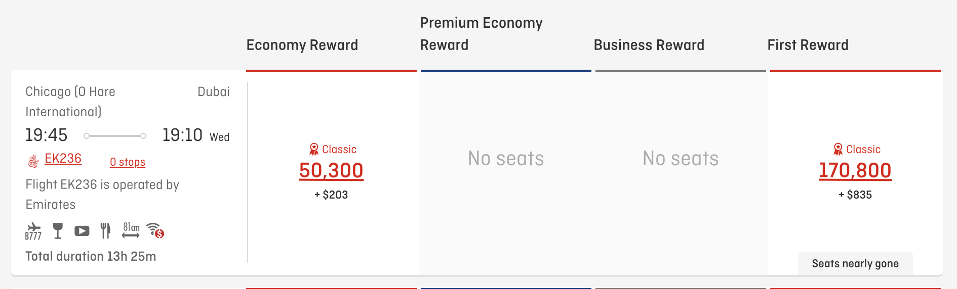 Qantas Emirates F