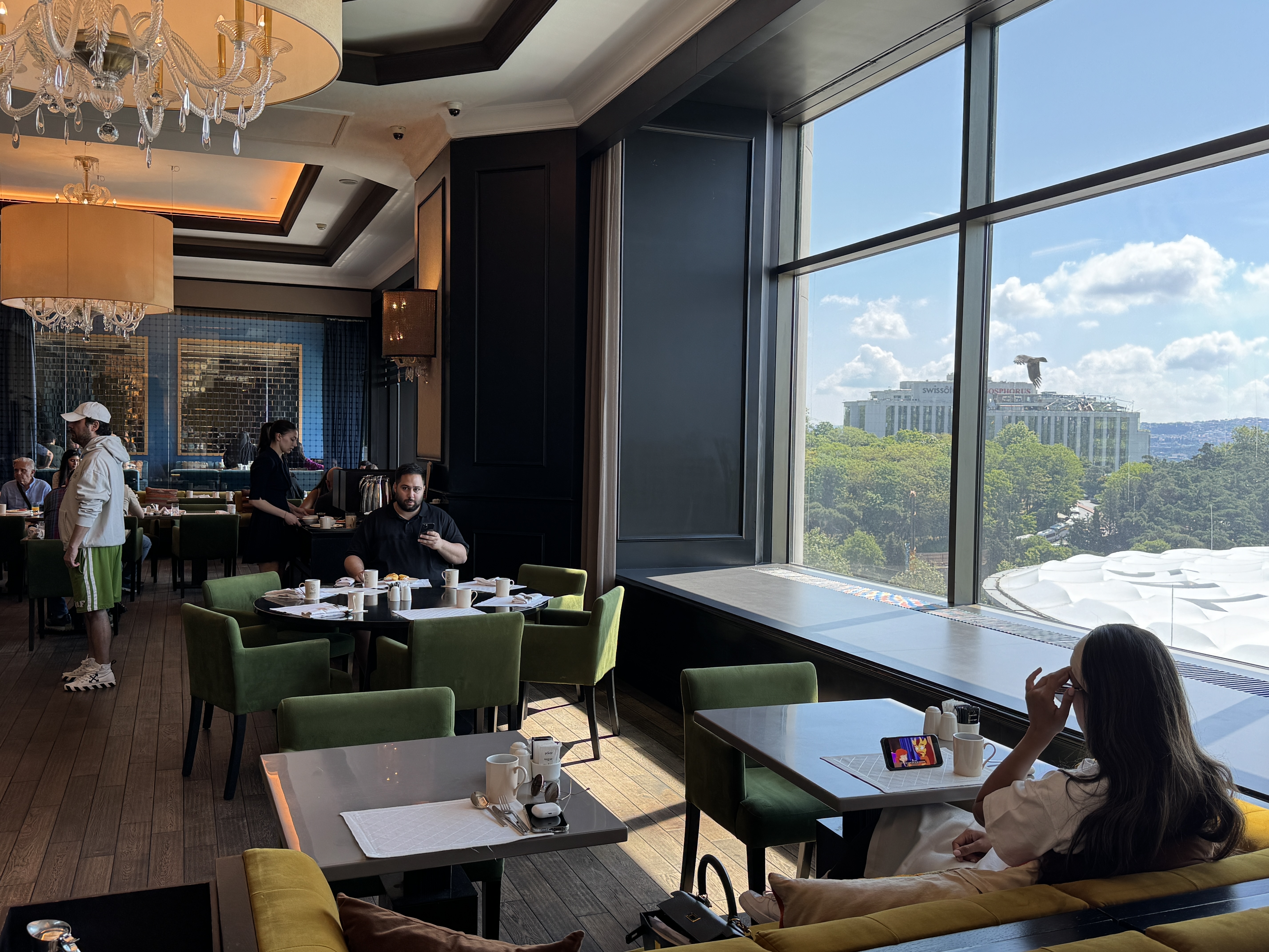 Ritz Carlton Istanbul Atolye breakfast seating Ritz Carlton Istanbul Atolye breakfast seating