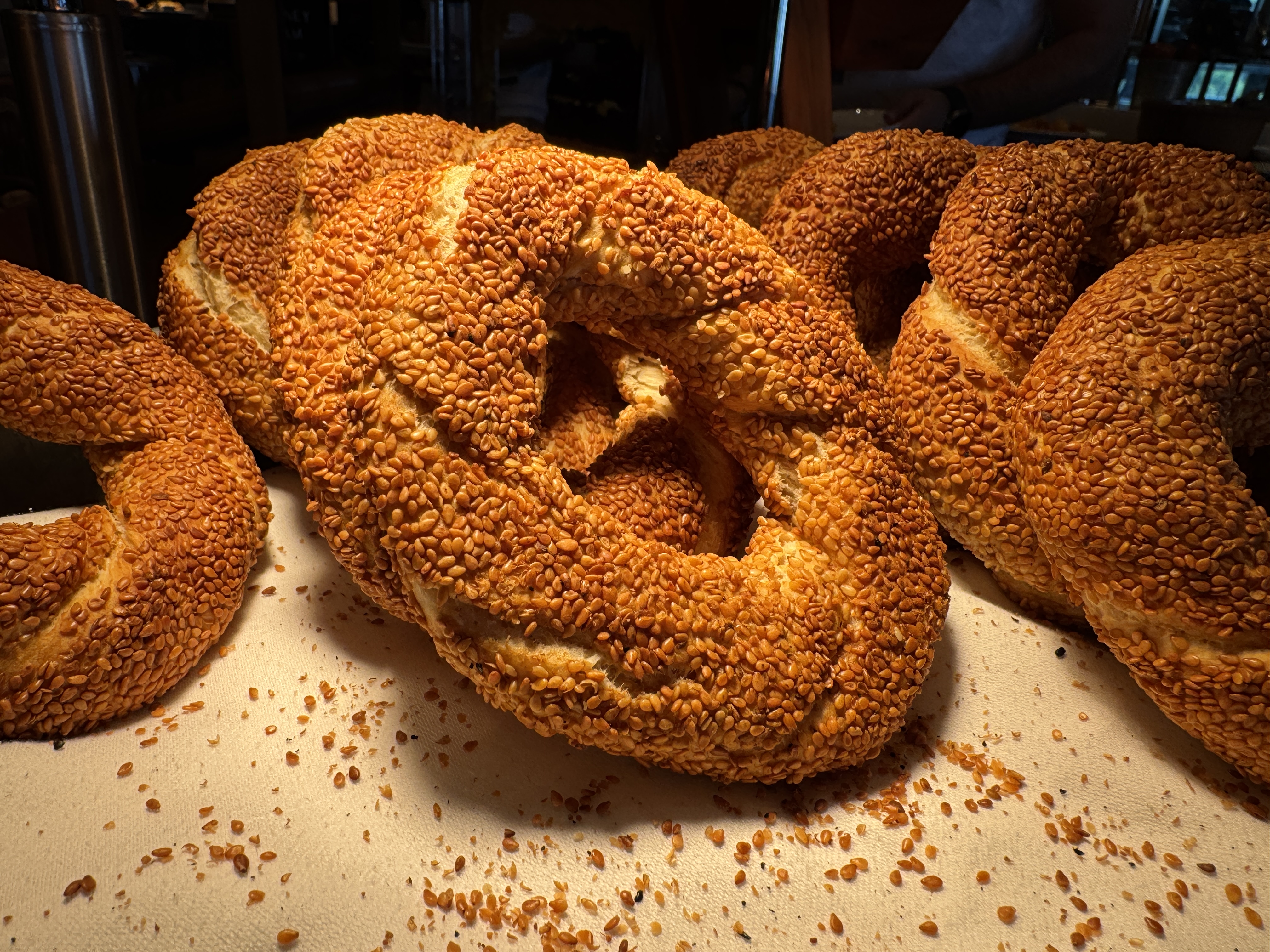 Ritz Carlton Istanbul Atolye breakfast simit Ritz Carlton Istanbul Atolye breakfast simit