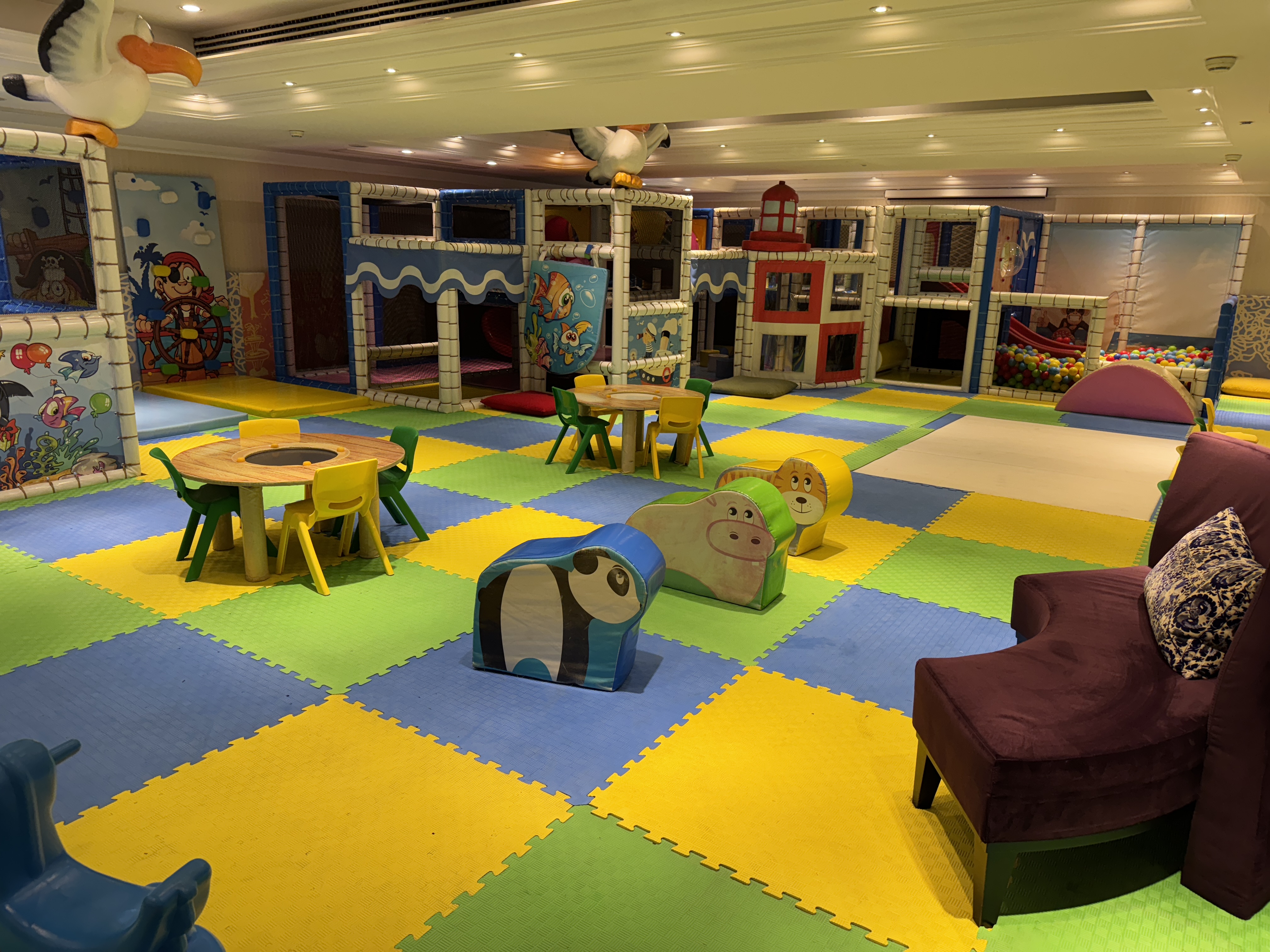 Ritz Carlton Istanbul Ritz Kids play structure Ritz Carlton Istanbul Ritz Kids play structure
