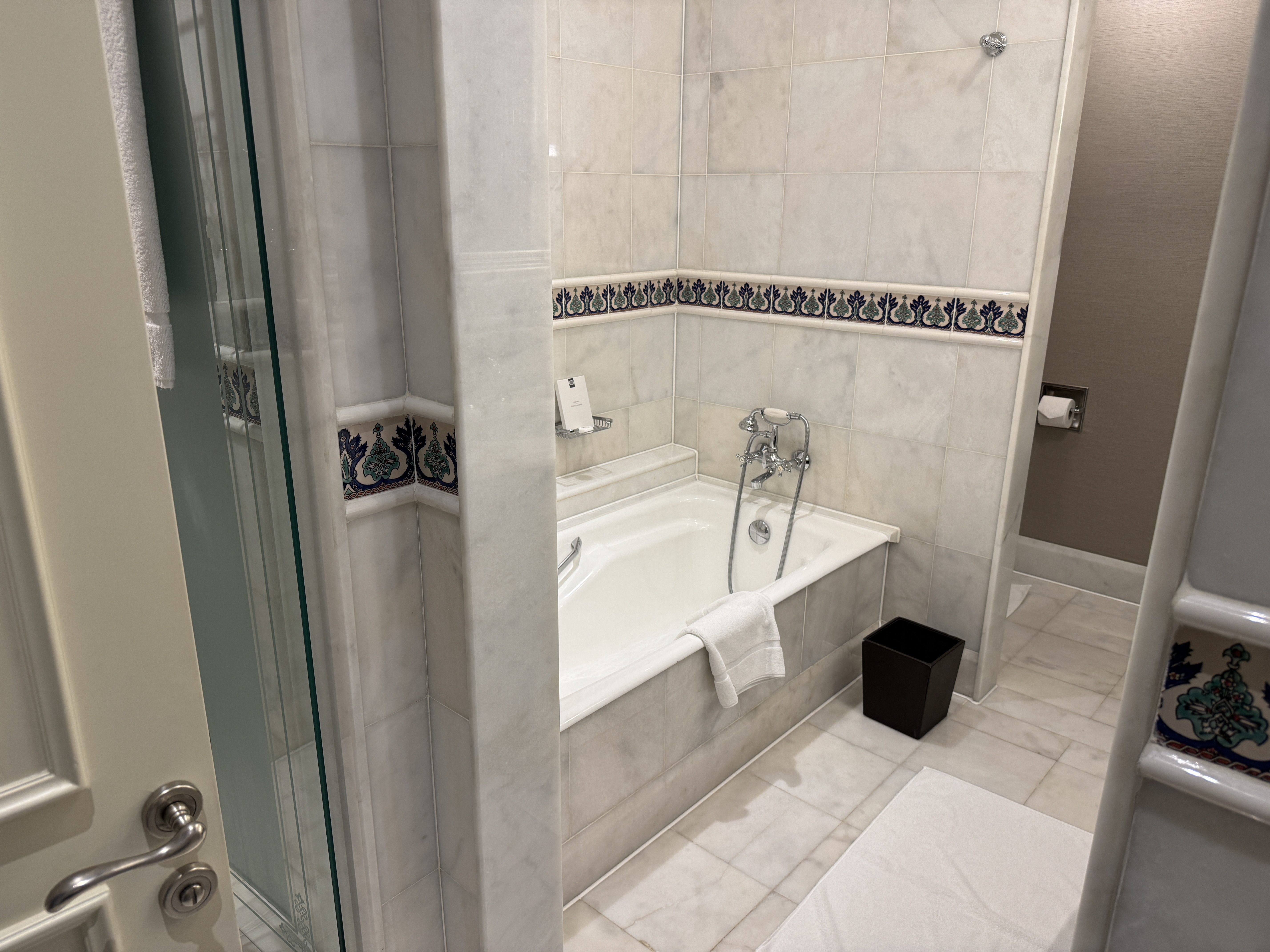 Ritz Carlton Istanbul bathroom entry Ritz Carlton Istanbul bathroom entry