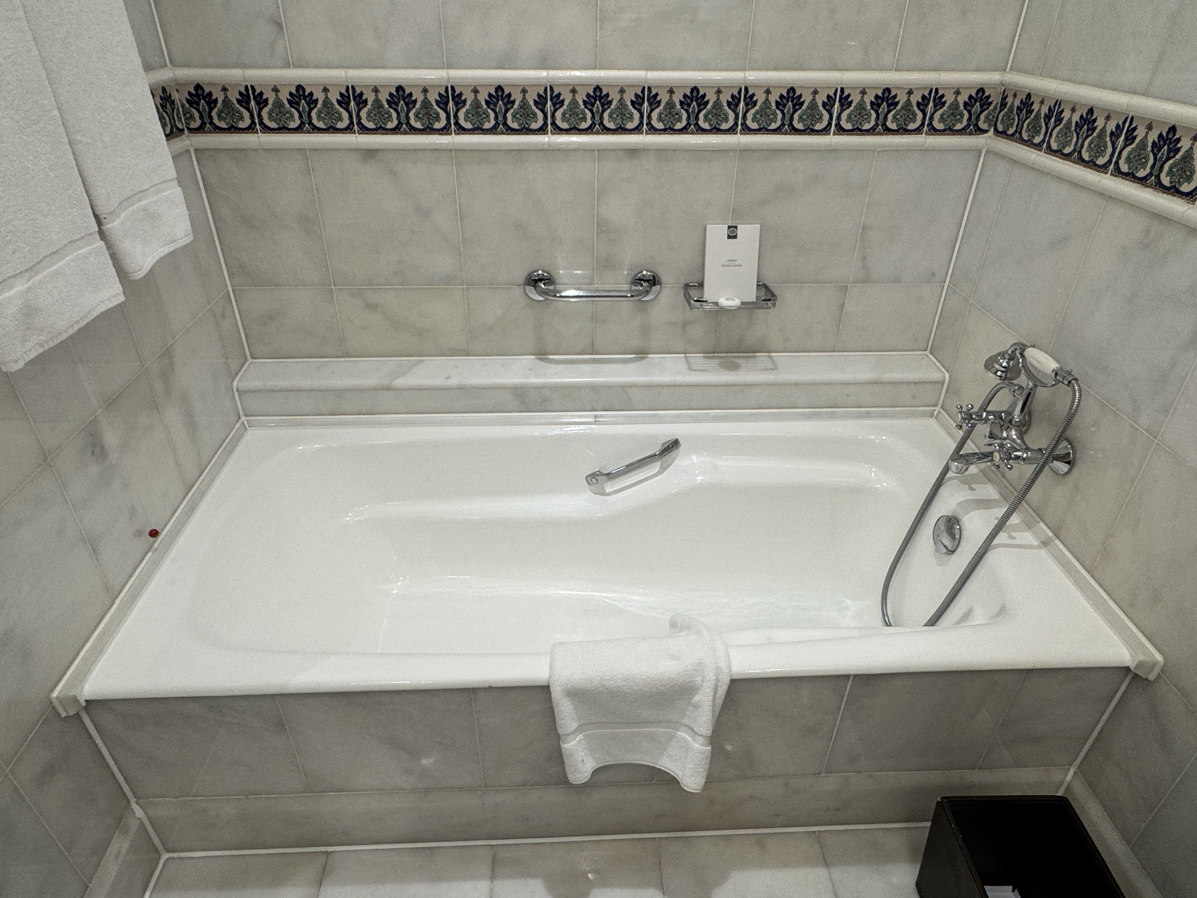 Ritz Carlton Istanbul bathroom tub Ritz Carlton Istanbul bathroom tub