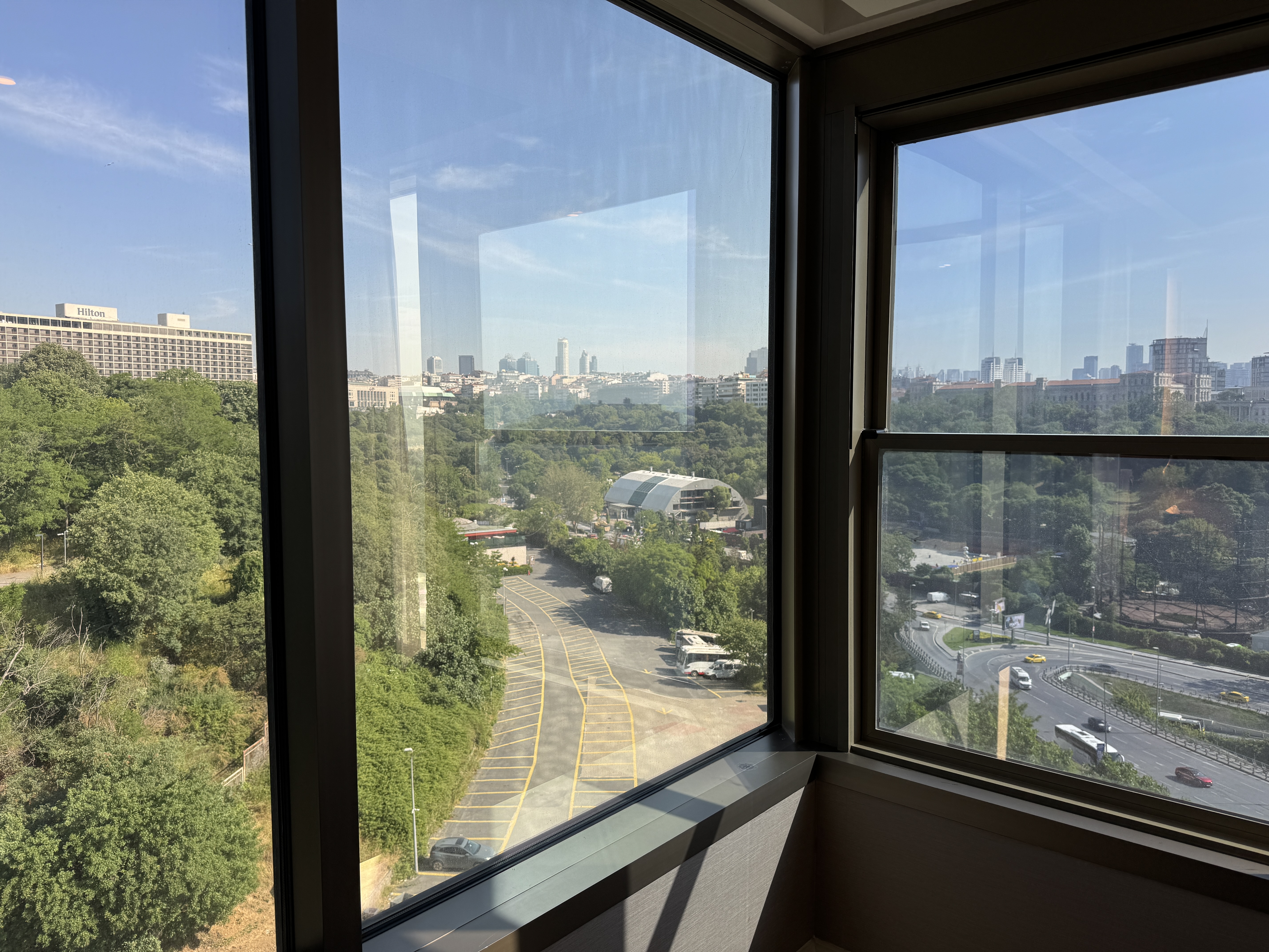 Ritz Carlton Istanbul room concert view Ritz Carlton Istanbul room concert view
