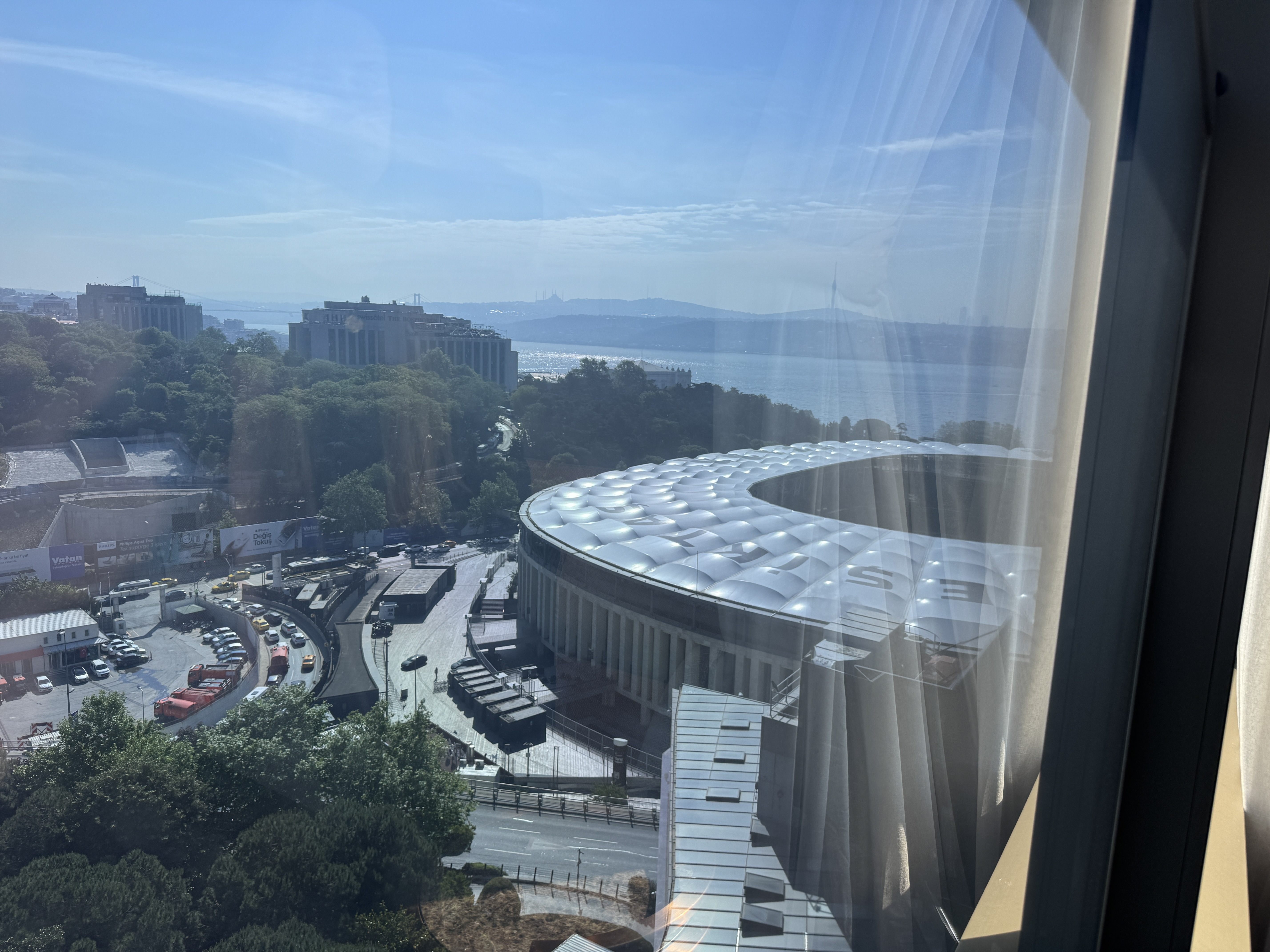 Ritz Carlton Istanbul room stadium view Ritz Carlton Istanbul room stadium view