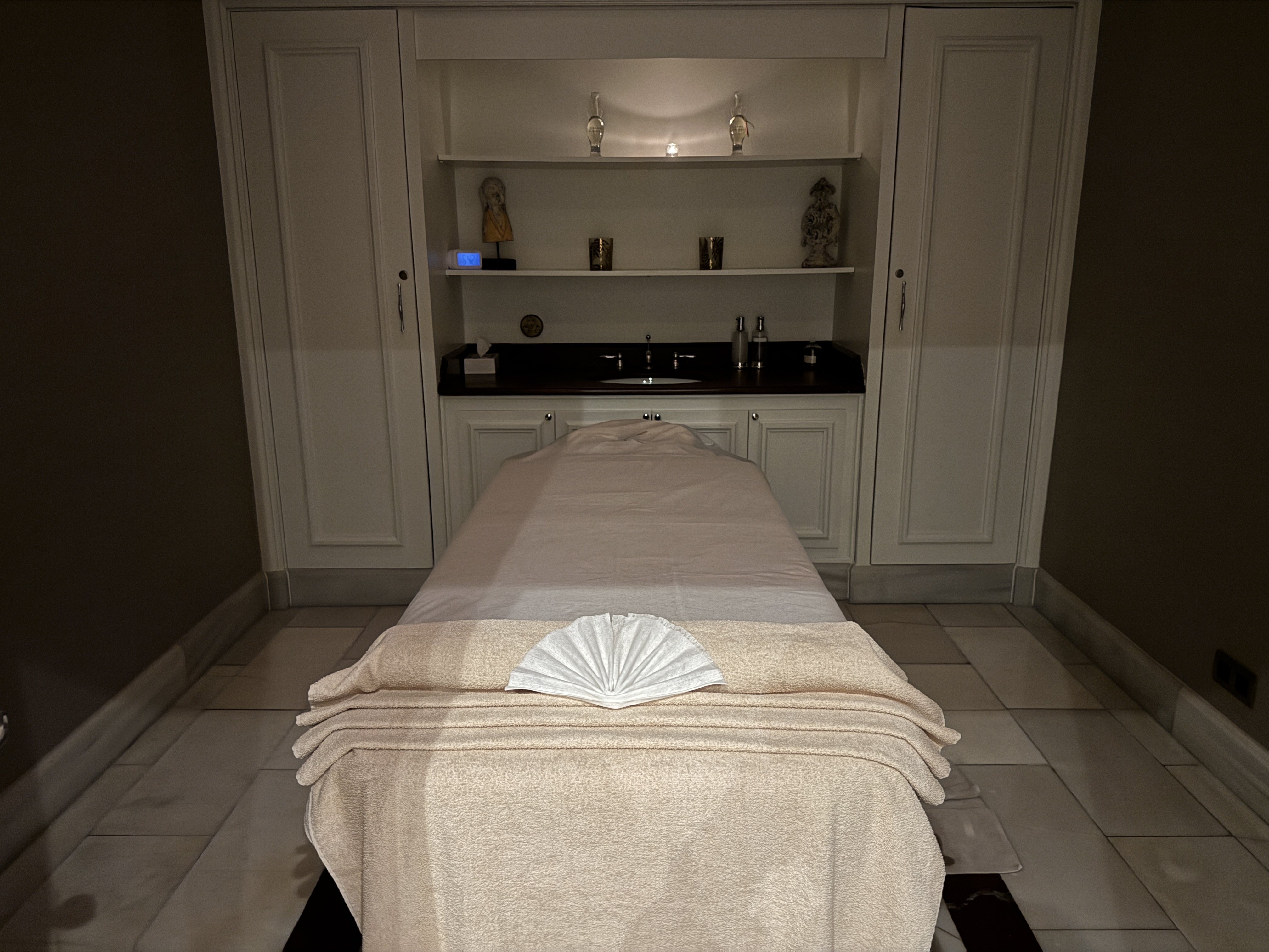 Ritz Carlton Istanbul spa service room Ritz Carlton Istanbul spa service room