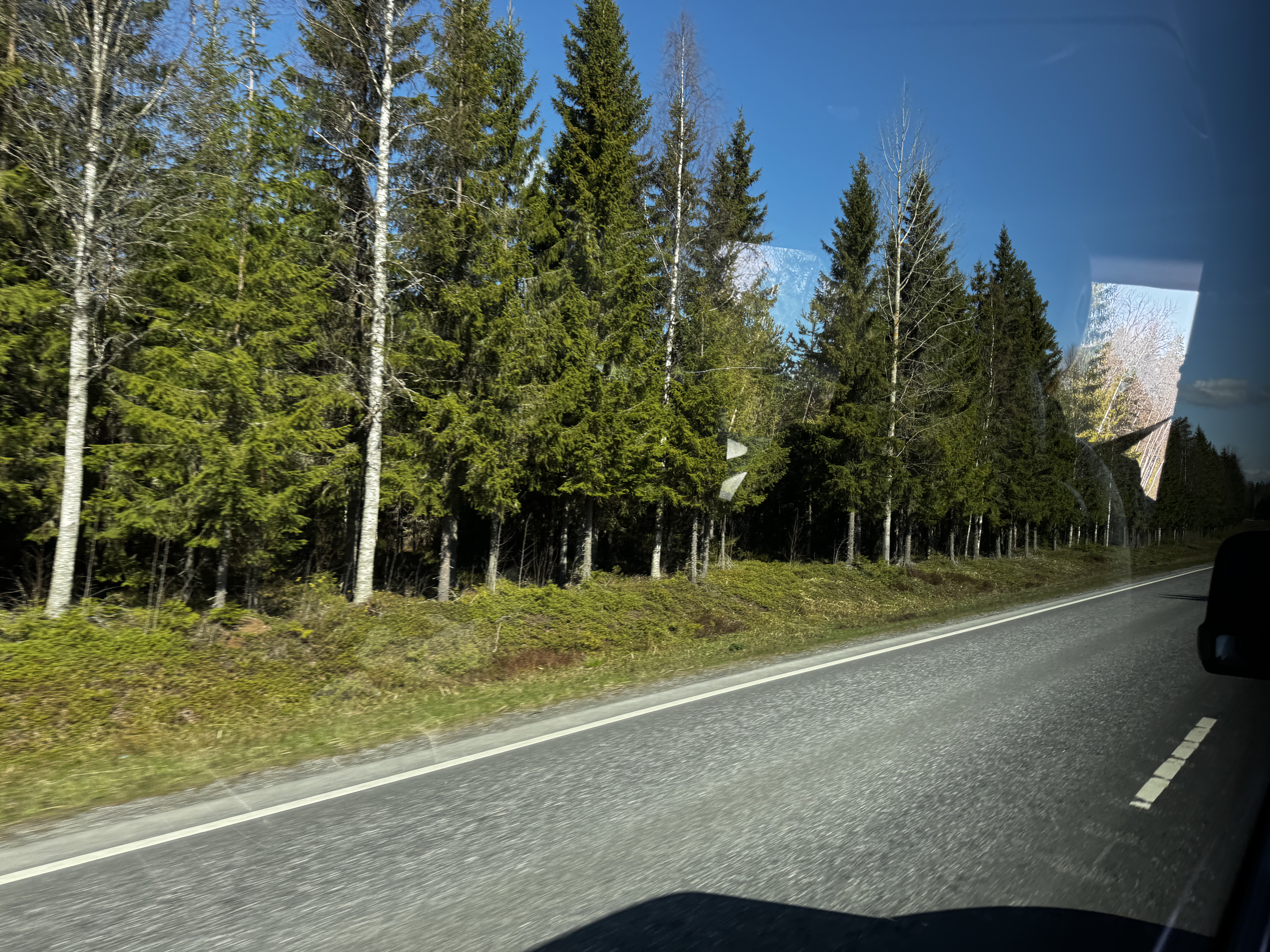 Road from Tampere to Mantta Finland Road from Tampere to Mantta Finland