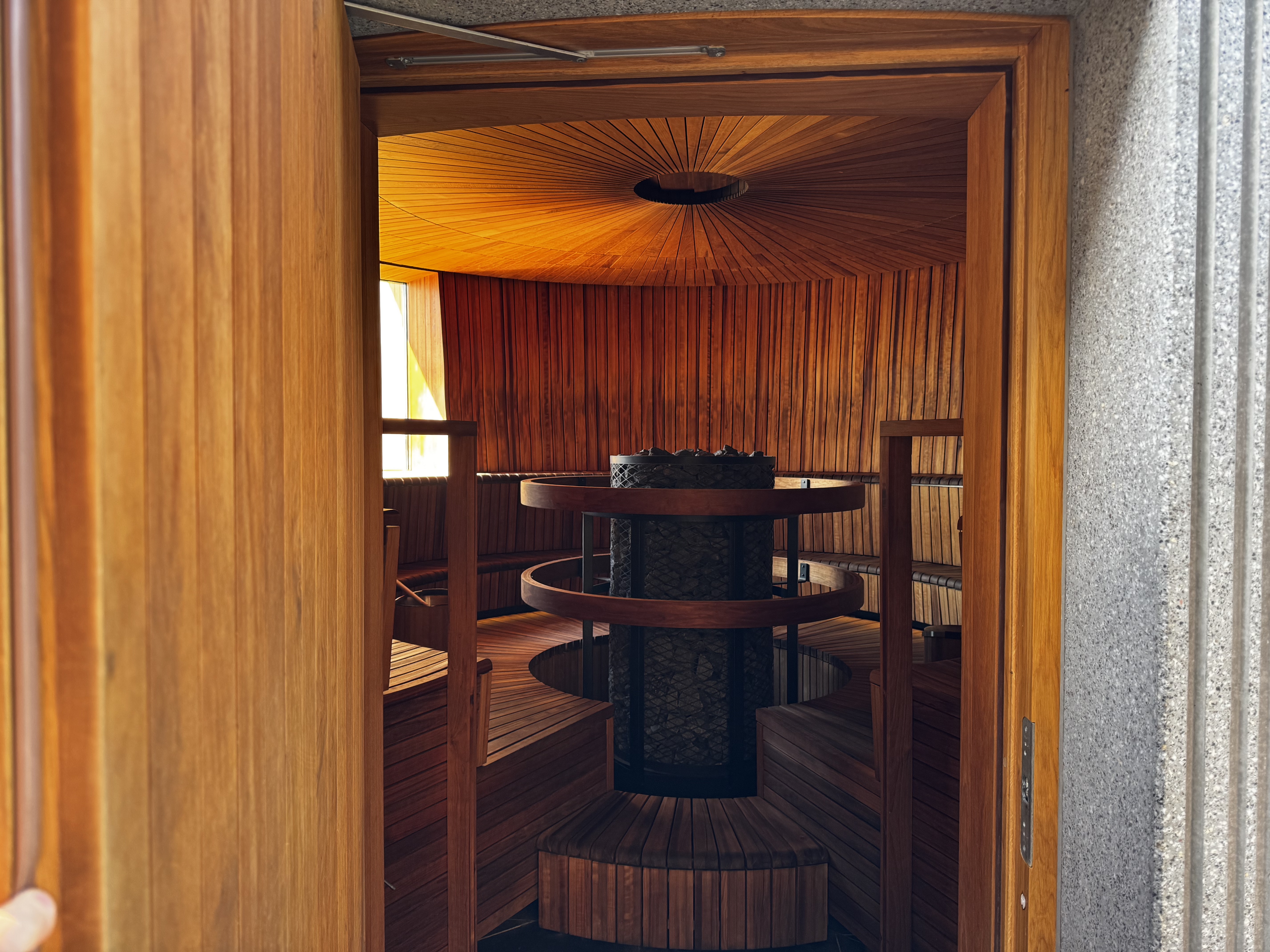 Serlachius Art Sauna interior Serlachius Art Sauna interior