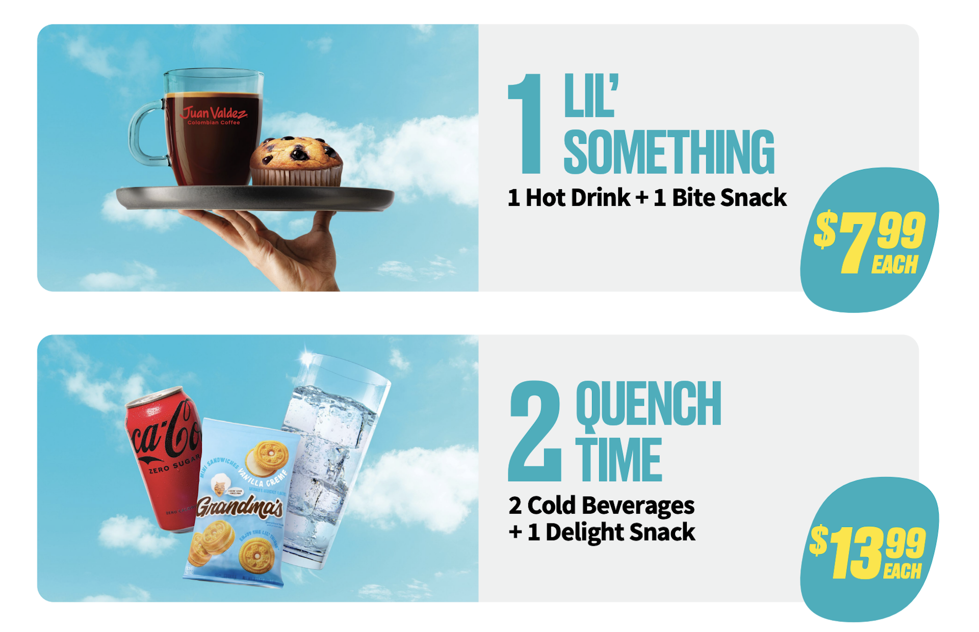 Spirit New Menu