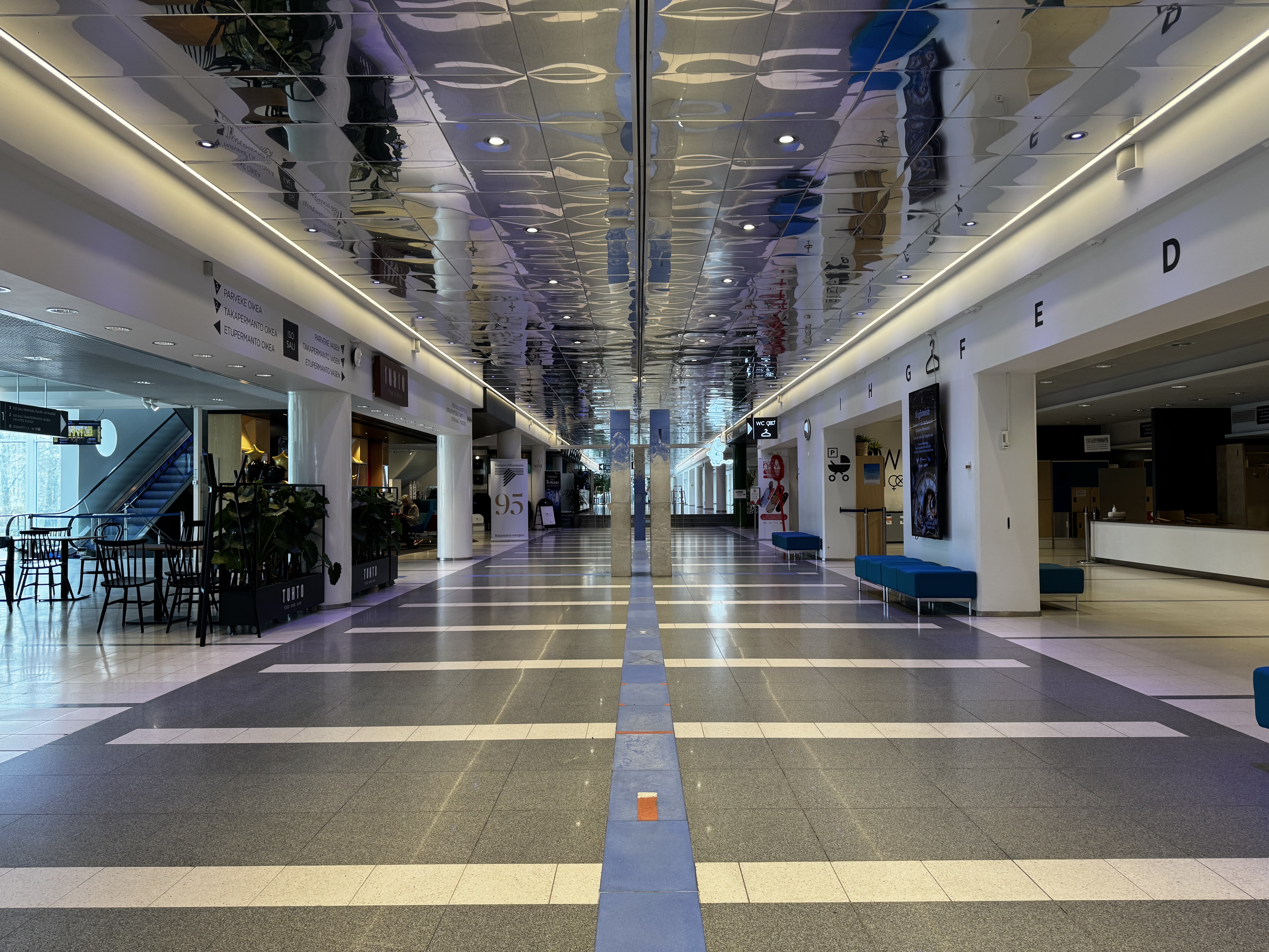 Tampere Hall main hallway Tampere Hall main hallway