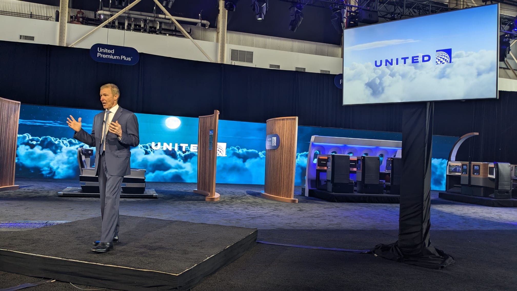 United CEO Scott Kirby Polaris launch event United CEO Scott Kirby Polaris launch event