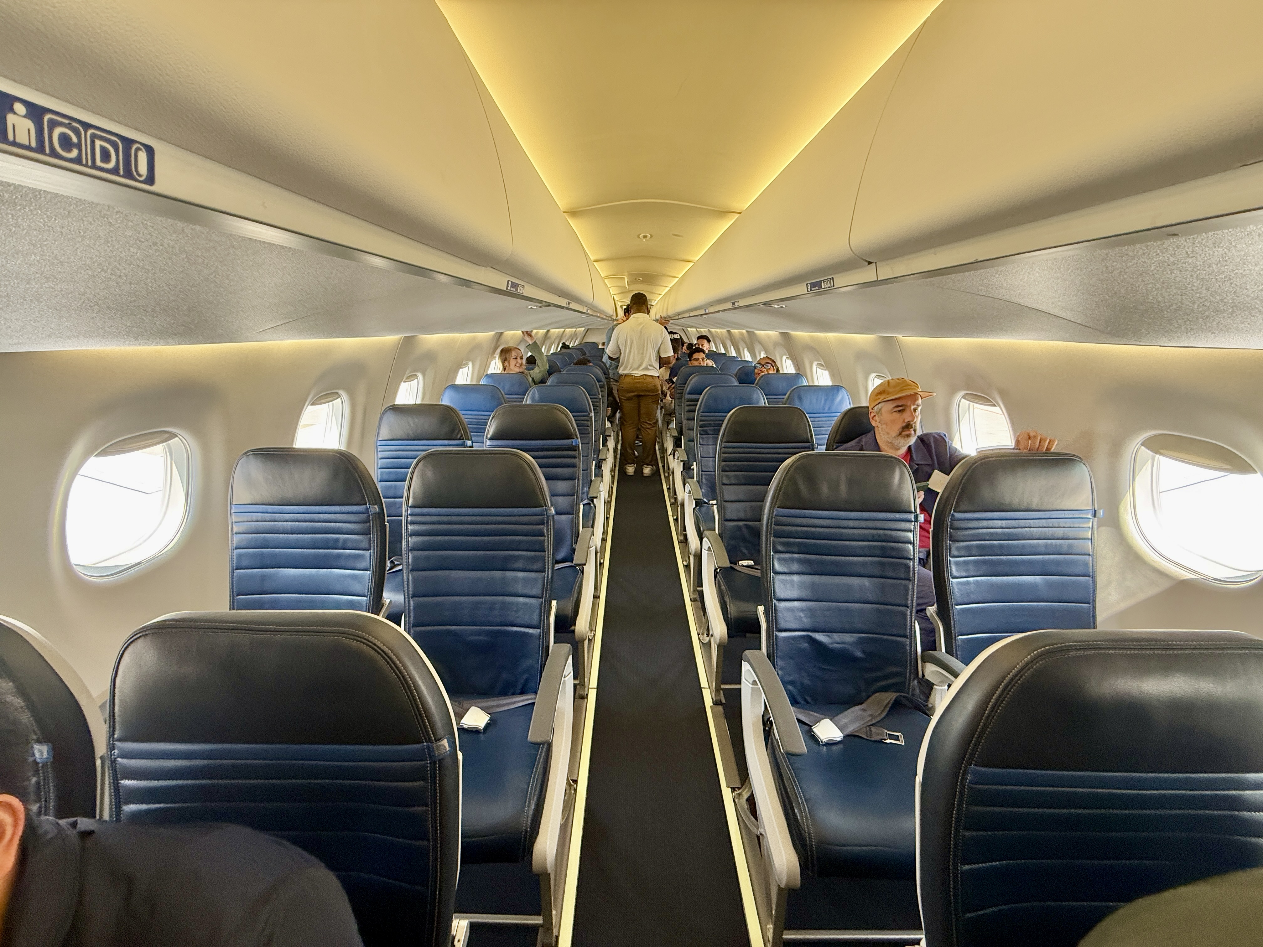 UnitedEmbraer175EconomyCabin United Embraer 175 Economy Cabin