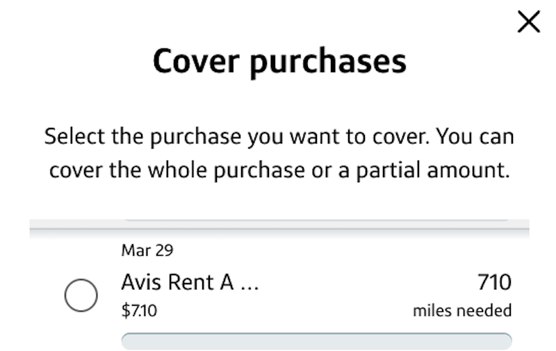 Use Capital One miles offset travel purchase
