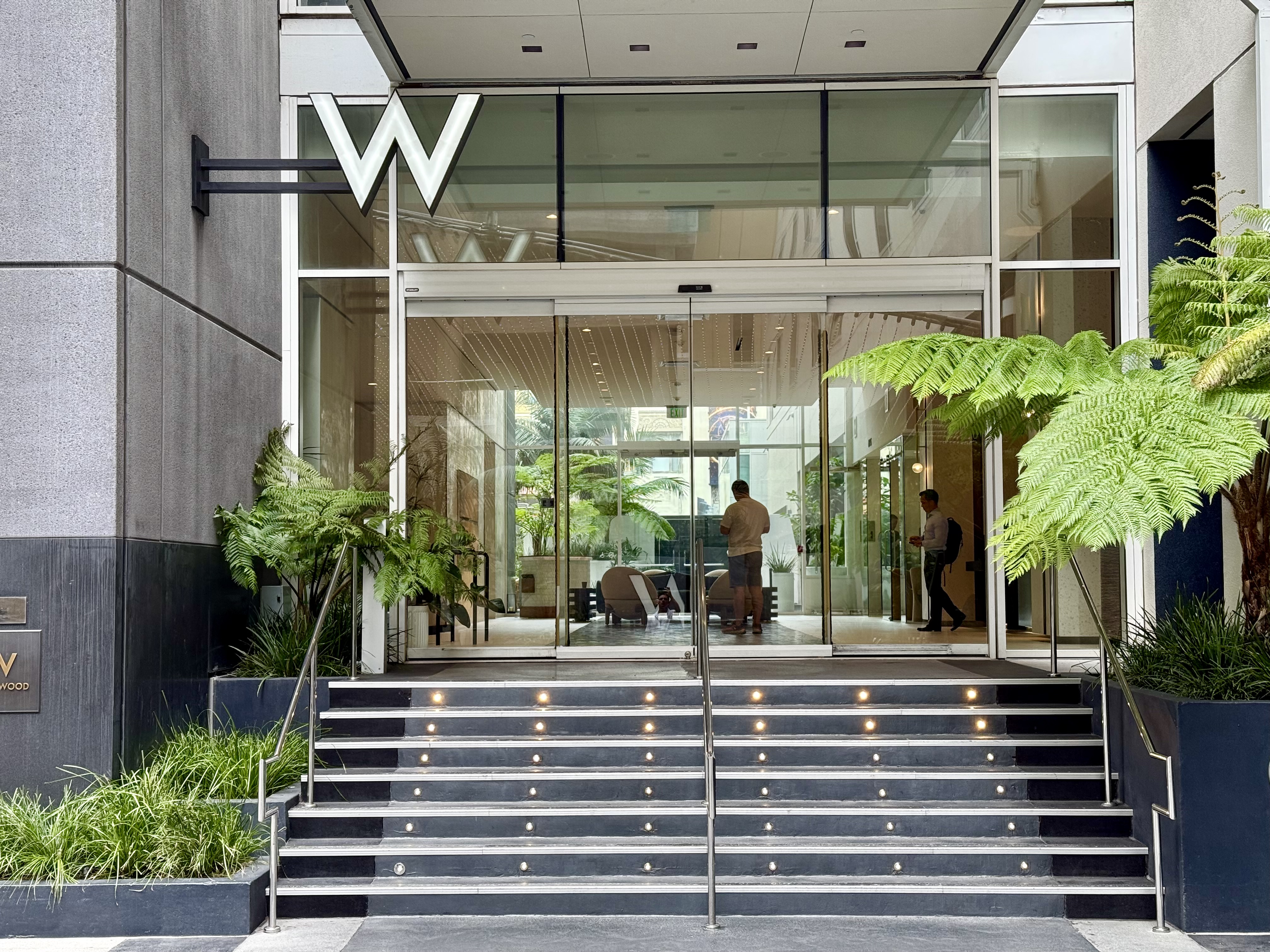 W Hollywood entrance W Hollywood entrance