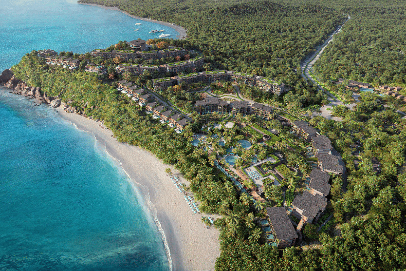 st regis papagayo st regis papagayo aerial rendering
