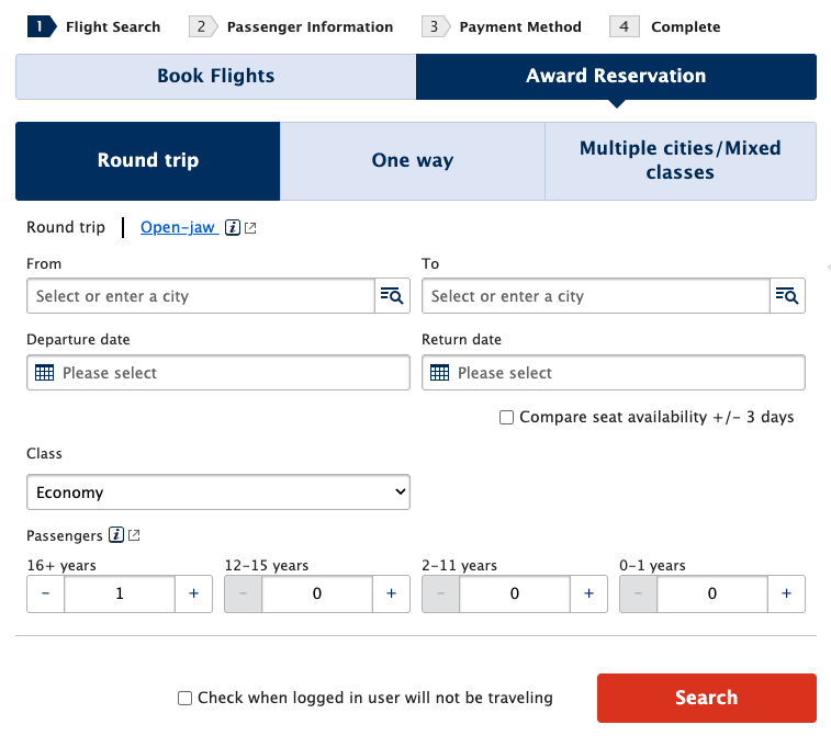 ANA Mileage Club One Way Redemptions Now Possible Online ana-mileage-club-one-way-redemptions-now-possible-online